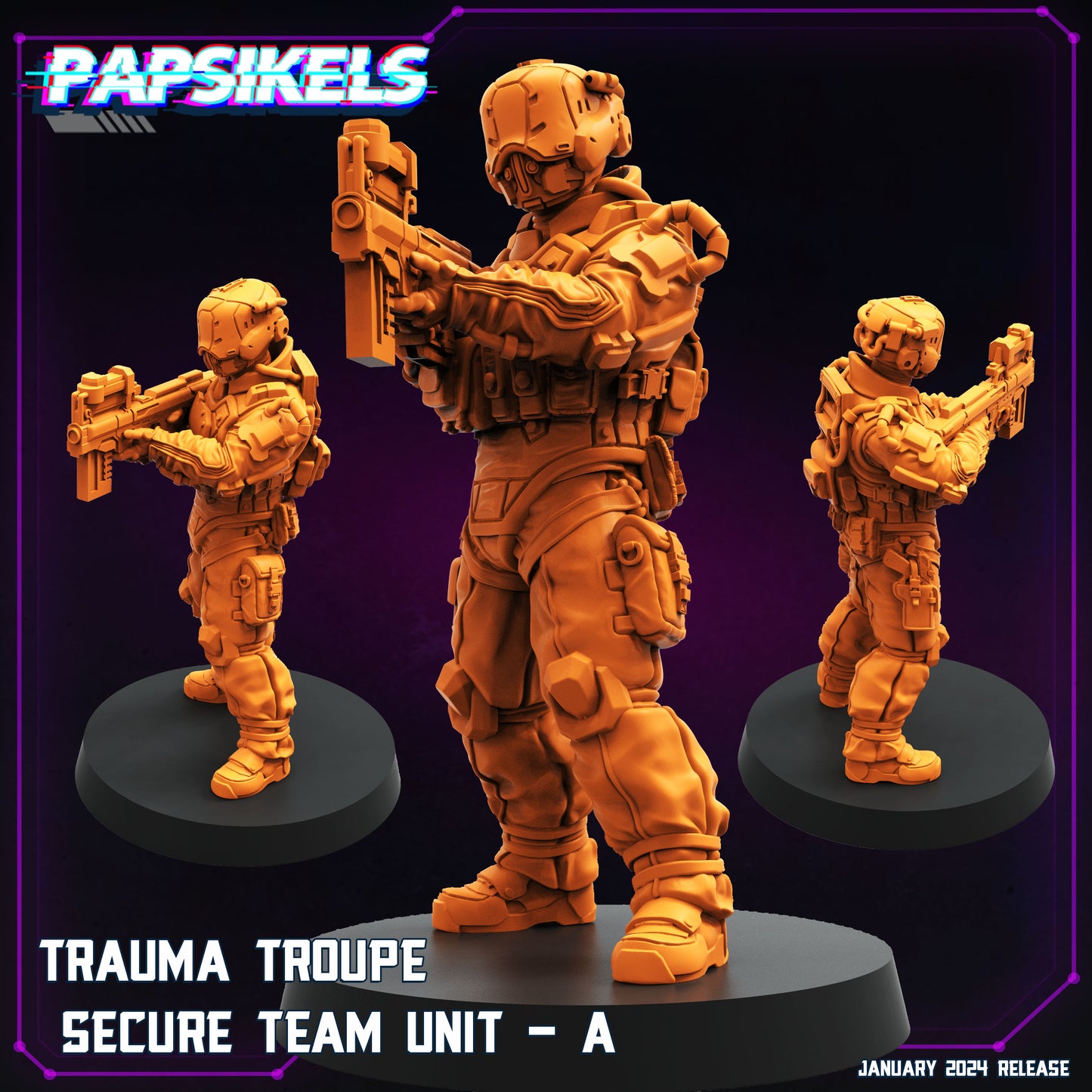 Trauma Troupe Secure Team (2 modelos)