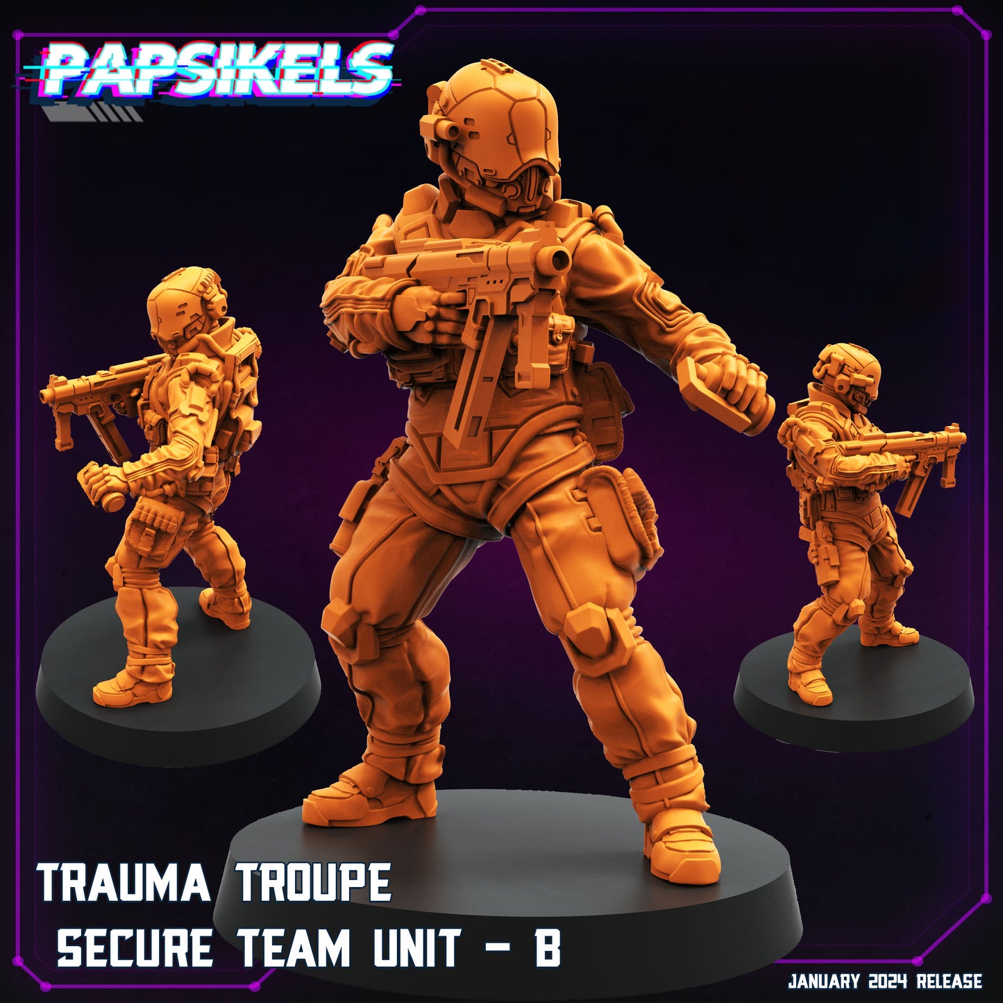 Trauma Troupe Secure Team (2 modelos)