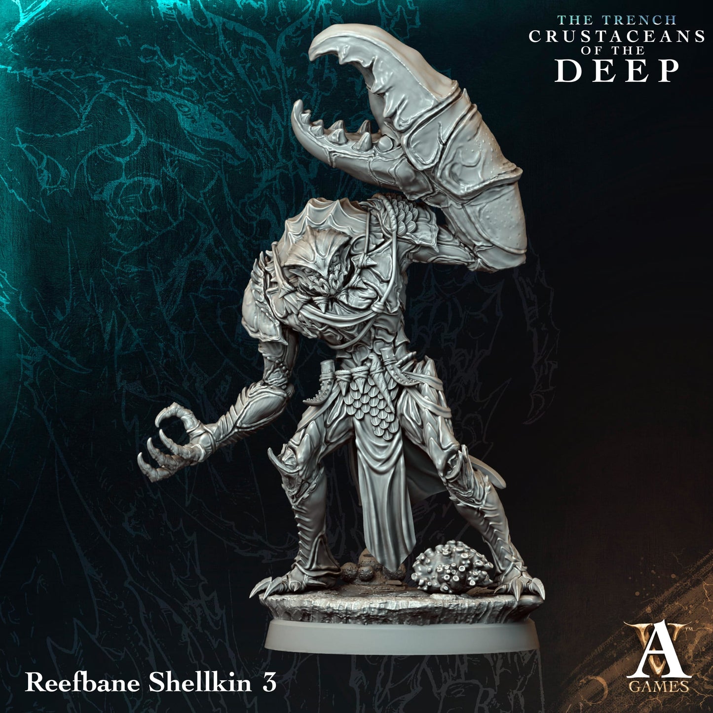 Reefbane Shellkin (4 modelos)
