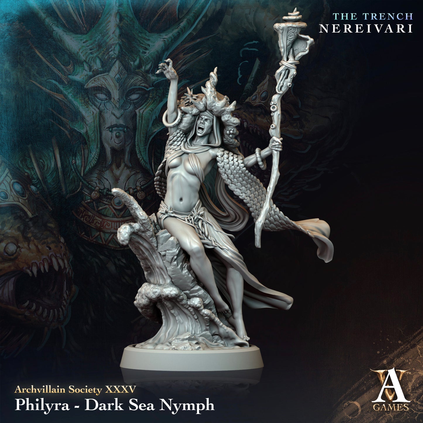 Philyra - Dark Sea Nymph