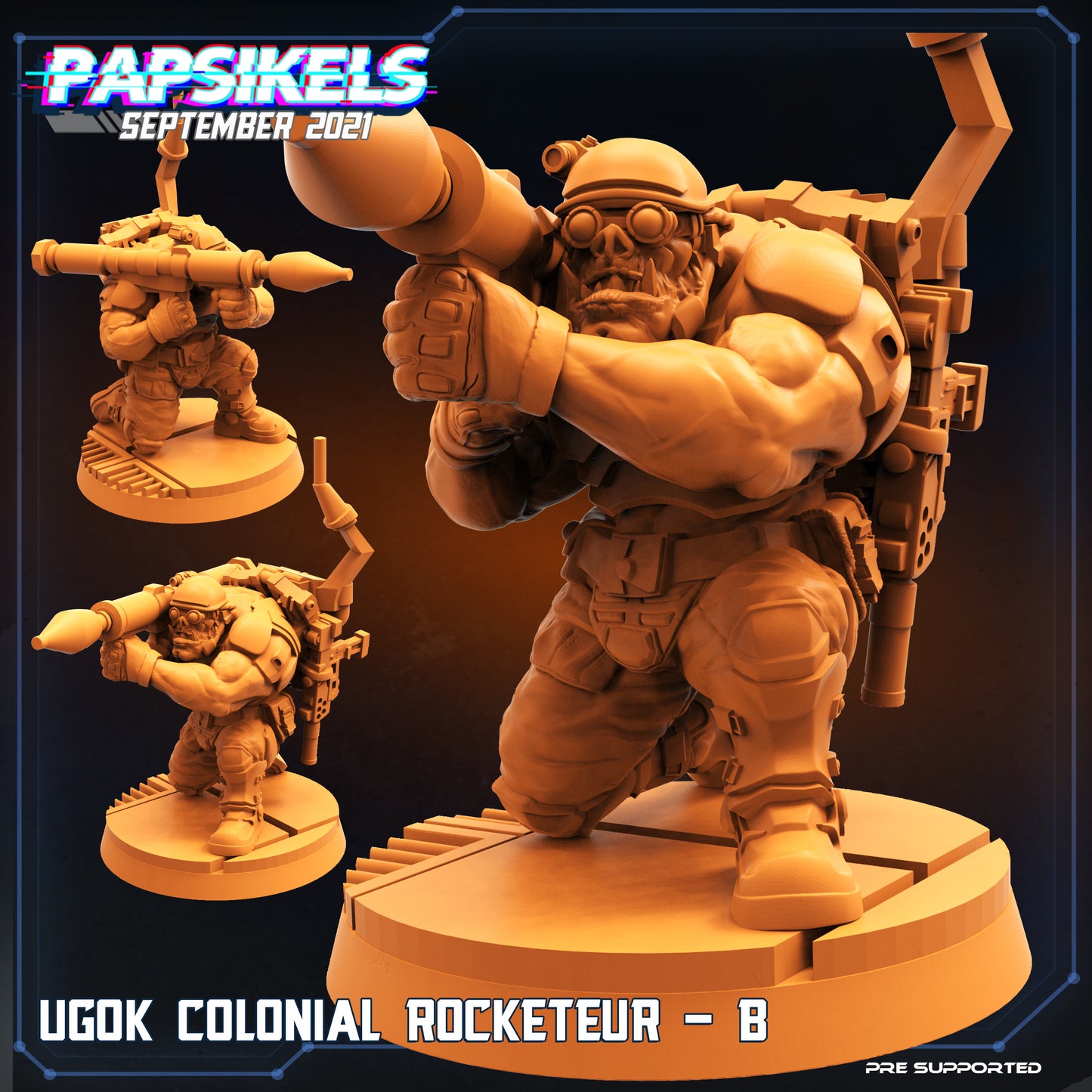 Ugok Colonial Rocketeur (3 variantes)