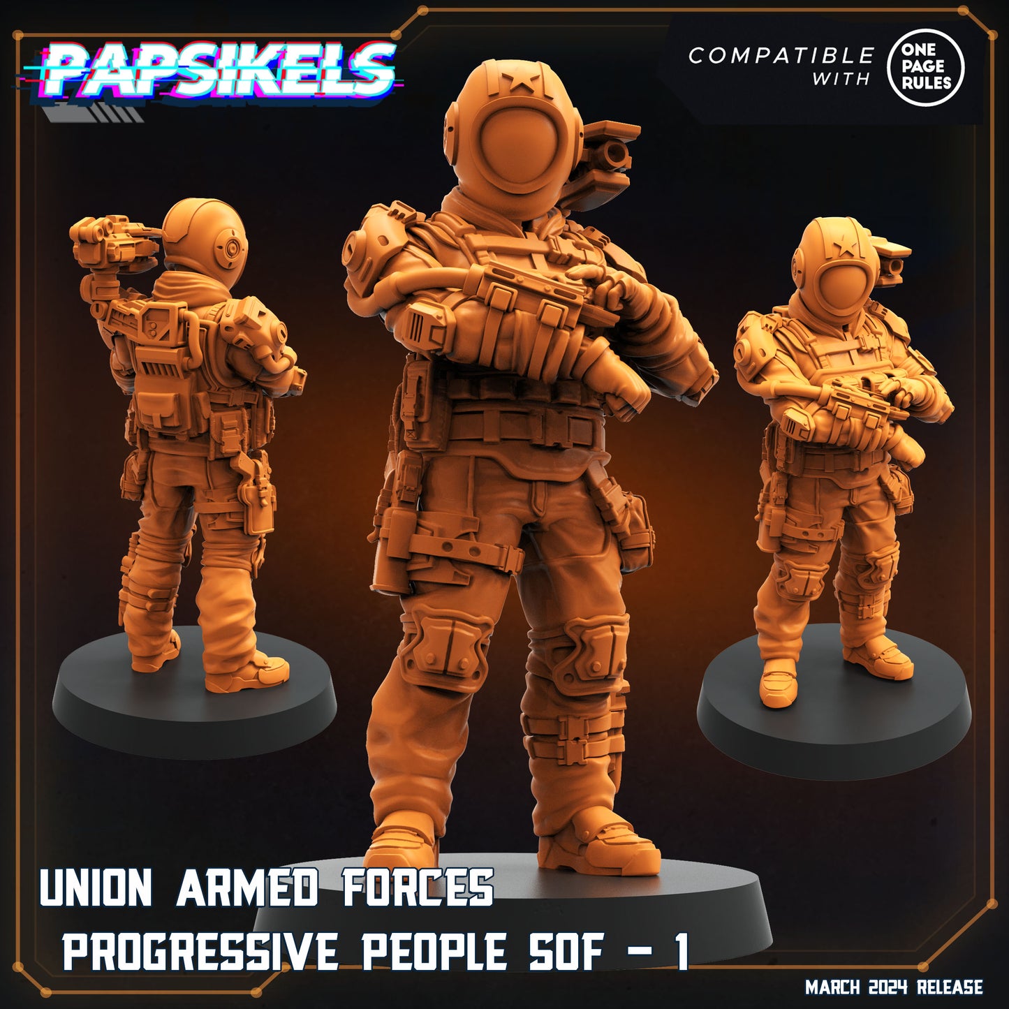 Union Armed Forces Progressive People Soft (6 Varianten)