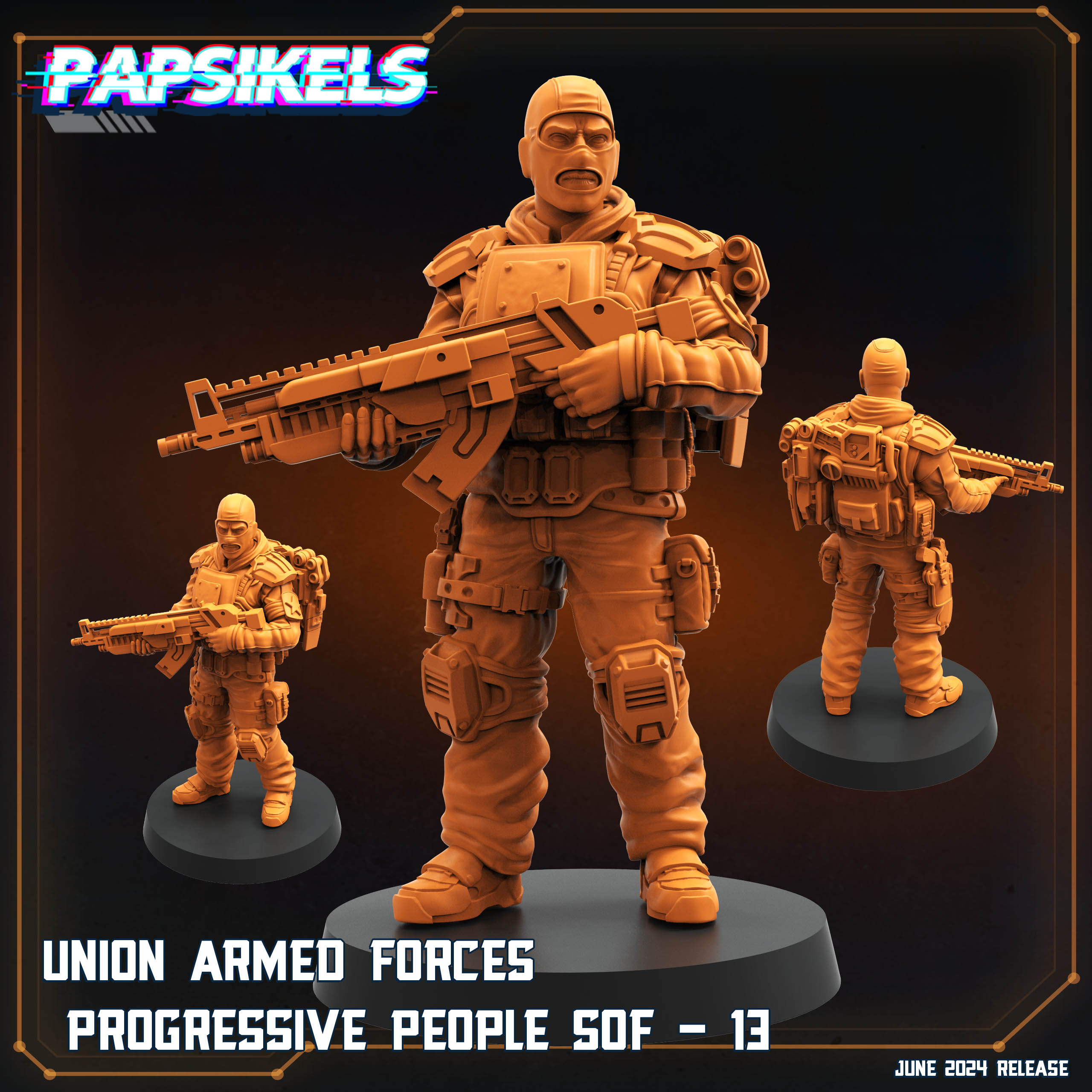 Union Armed Forces Progressive People Soft 13 – 🏅 EboraMiniatures