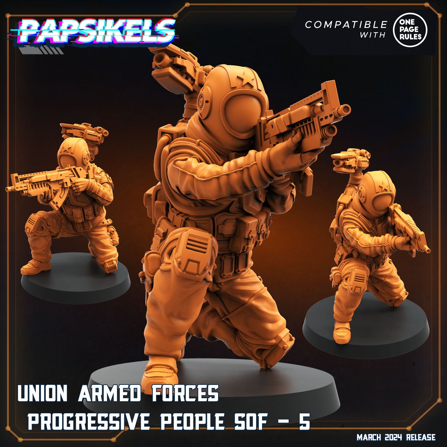 Union Armed Forces Progressive People Soft (6 Varianten)