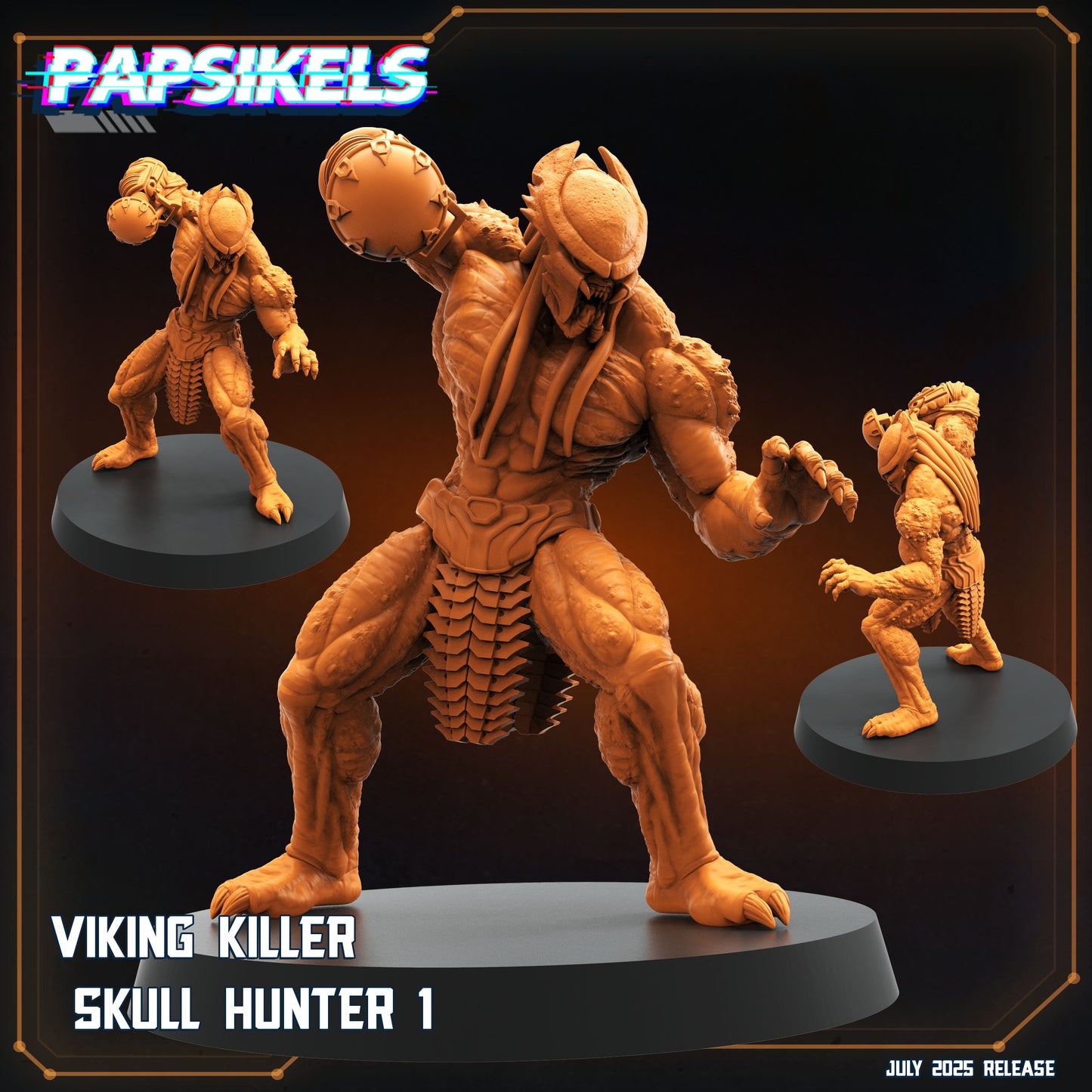 Viking Killer Skull Hunter (3 modelos)