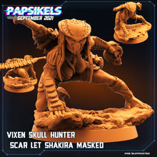 Cargar imagen en el visor de la galería, Vixen Skull Hunter Scarlet Shakira (2 variantes)
