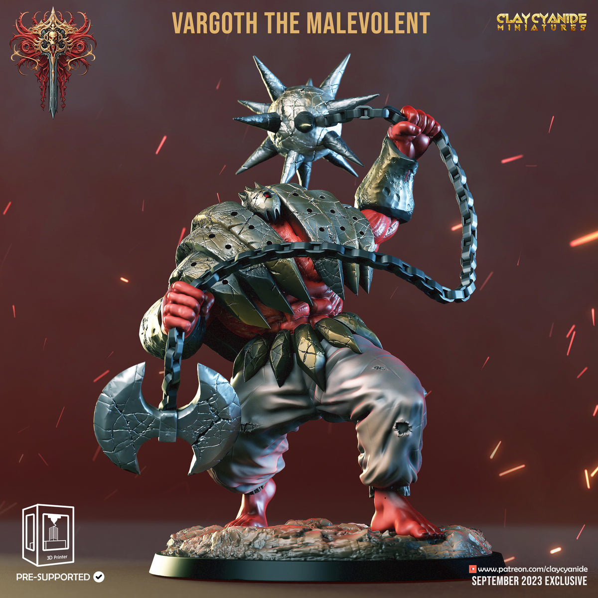 Malevolent Evil Rothbart Vargoth the Malevolent – 🏅 EboraMiniatures