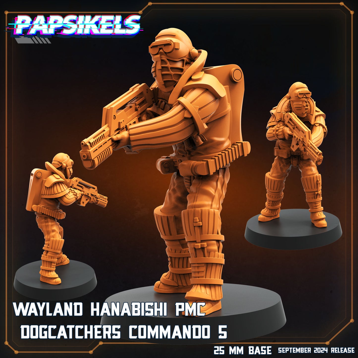 Wayland Hanabishi PCM Dogcatcher Commando (10 modelos)