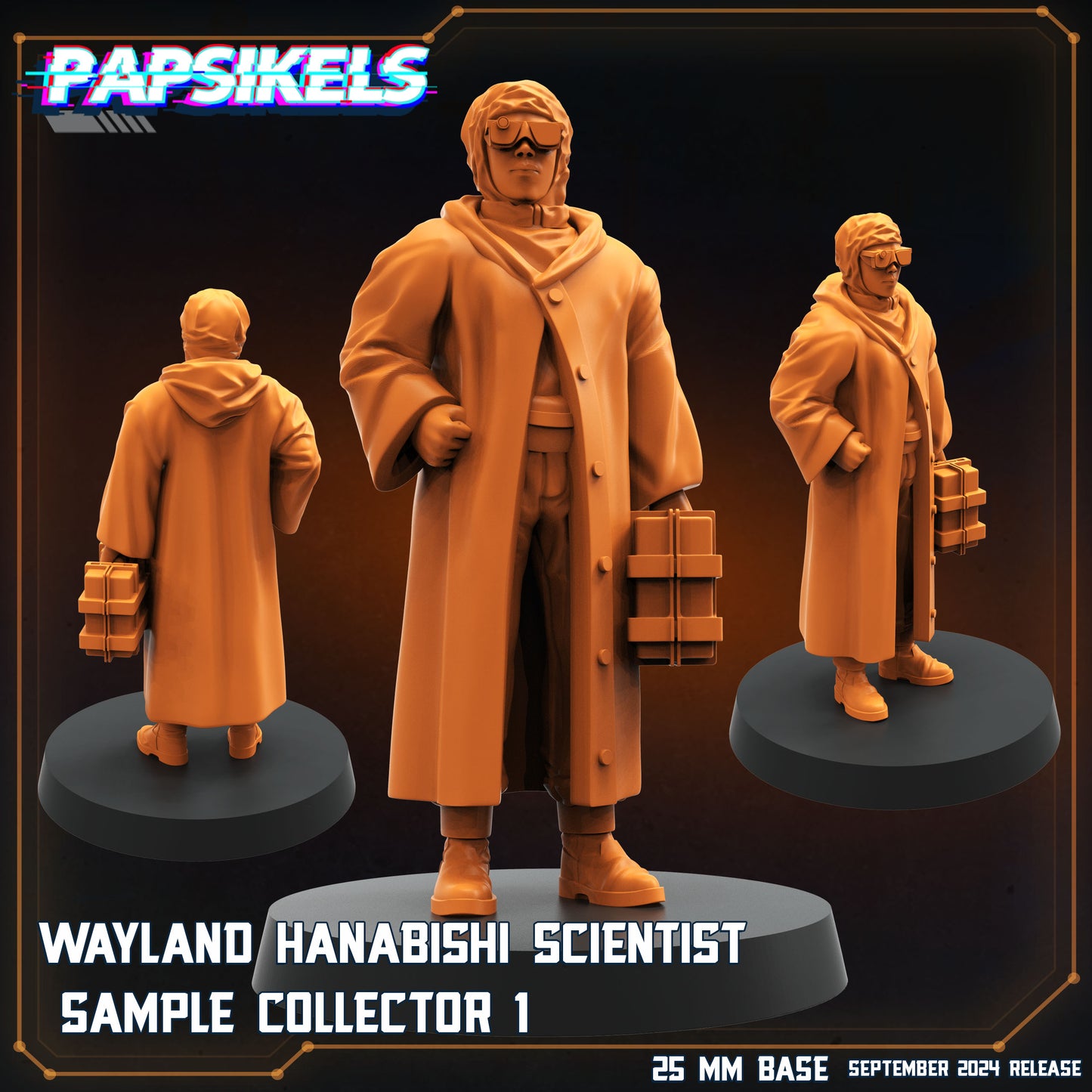 Wayland Hanabishi Scientist Sample Collectors (5 modelos)