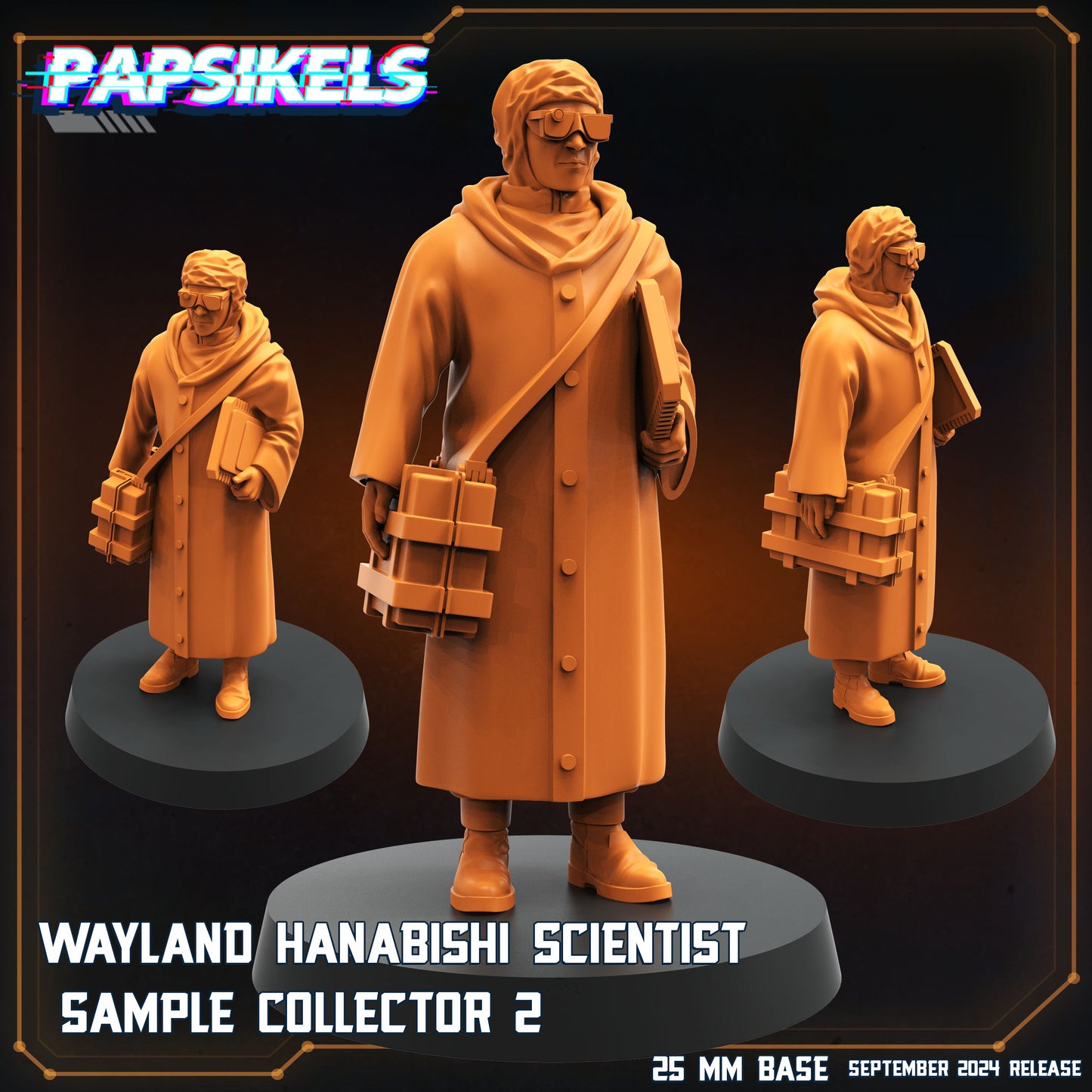 Wayland Hanabishi Scientist Sample Collectors (5 modelos)