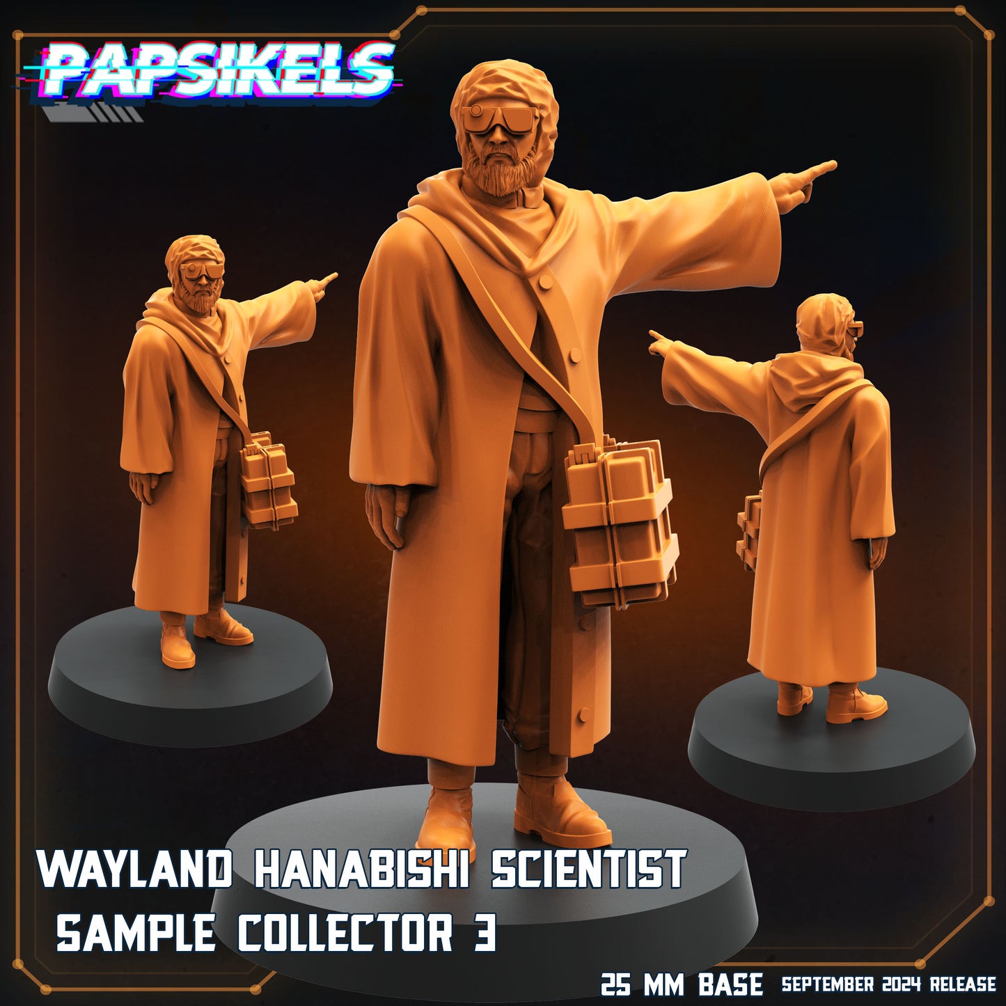 Wayland Hanabishi Scientist Sample Collectors (5 modelos)