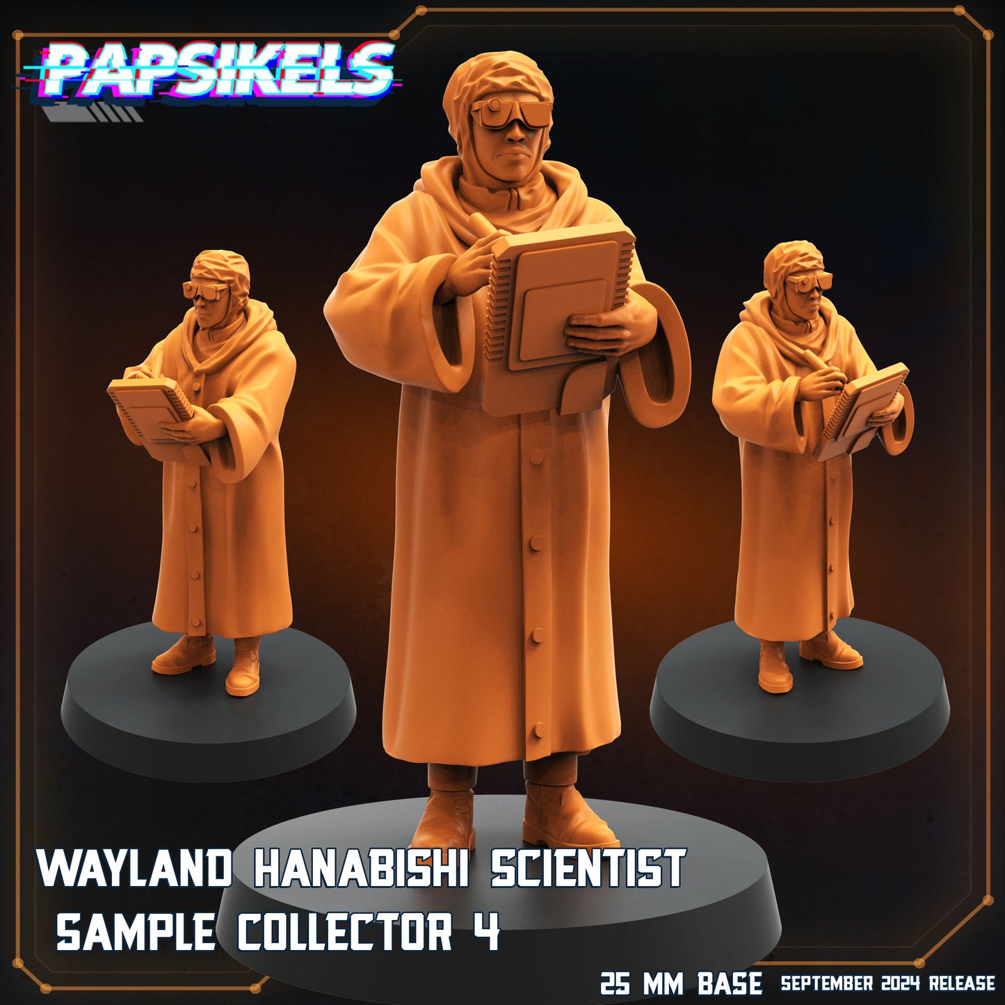 Wayland Hanabishi Scientist Sample Collectors (5 modelos)