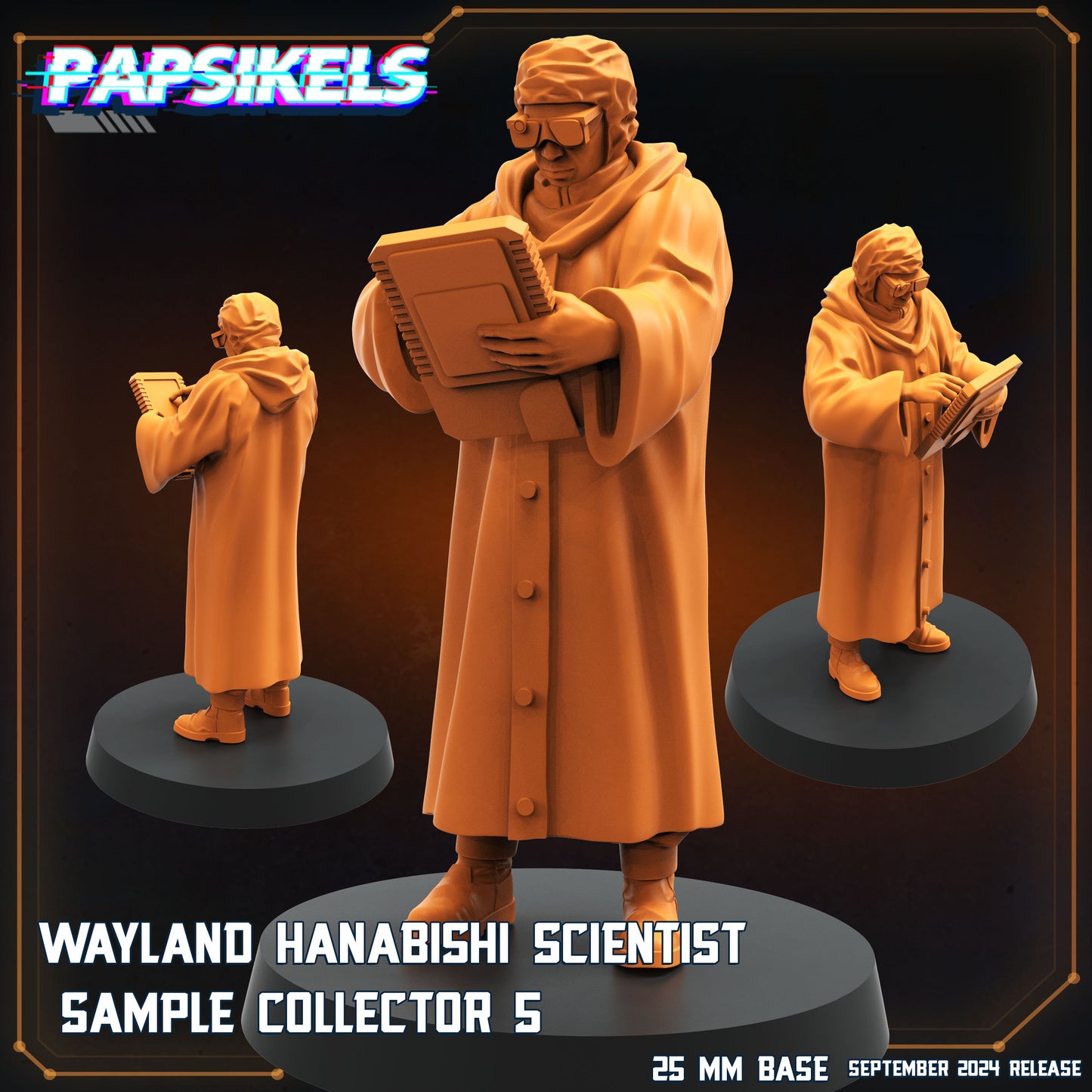 Wayland Hanabishi Scientist Sample Collectors (5 modelos)