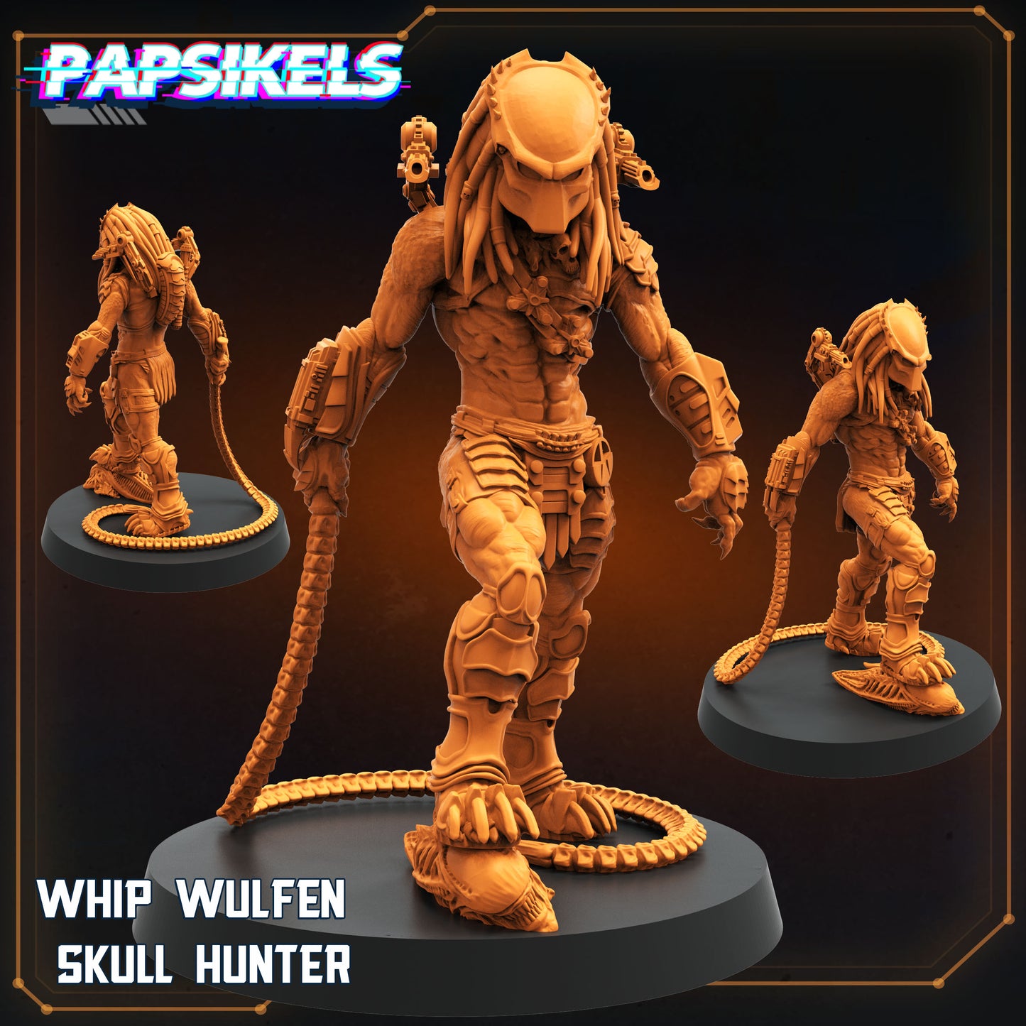 Peitsche Wulfen Skulll Hunter