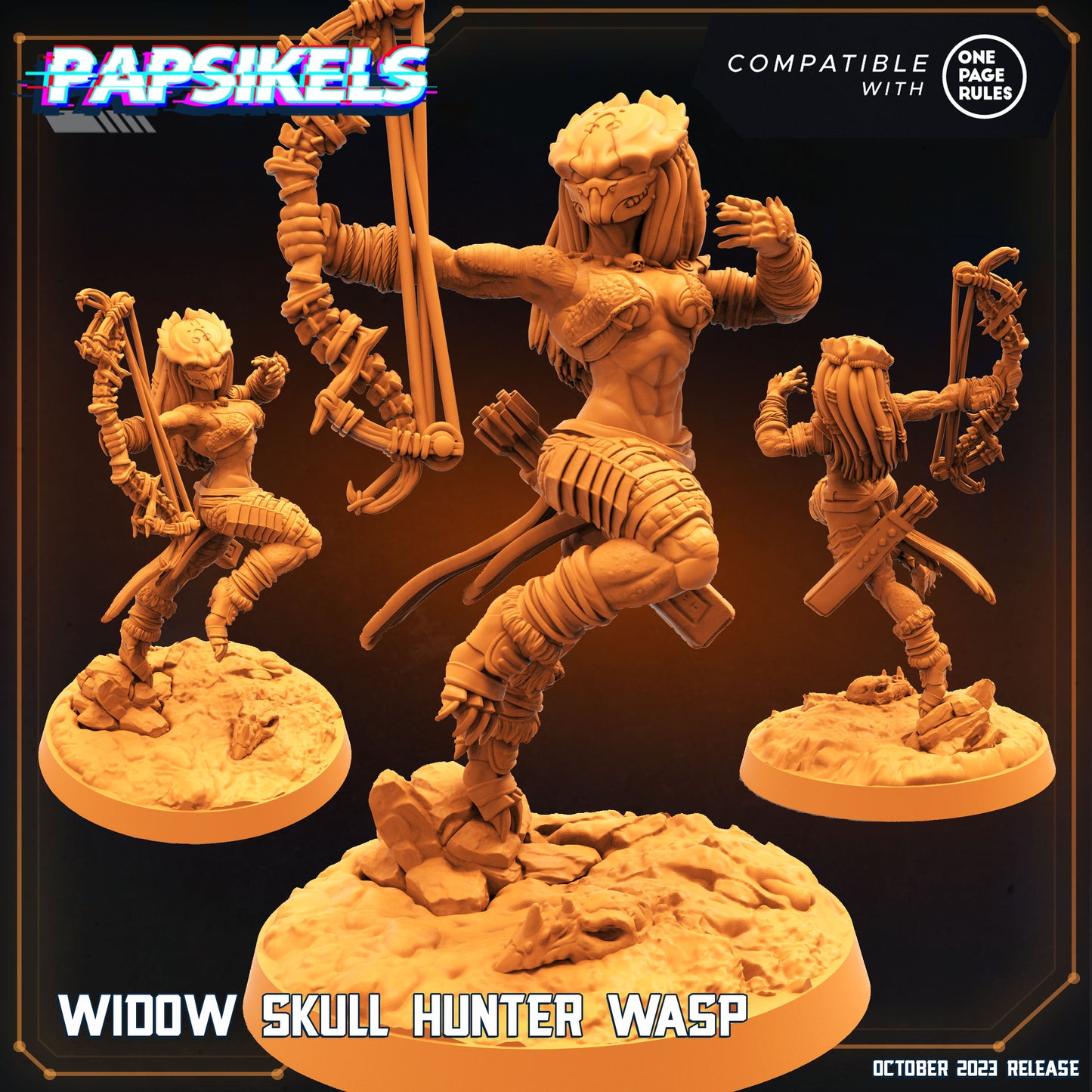 Widow Skull Hunter (6 variants)