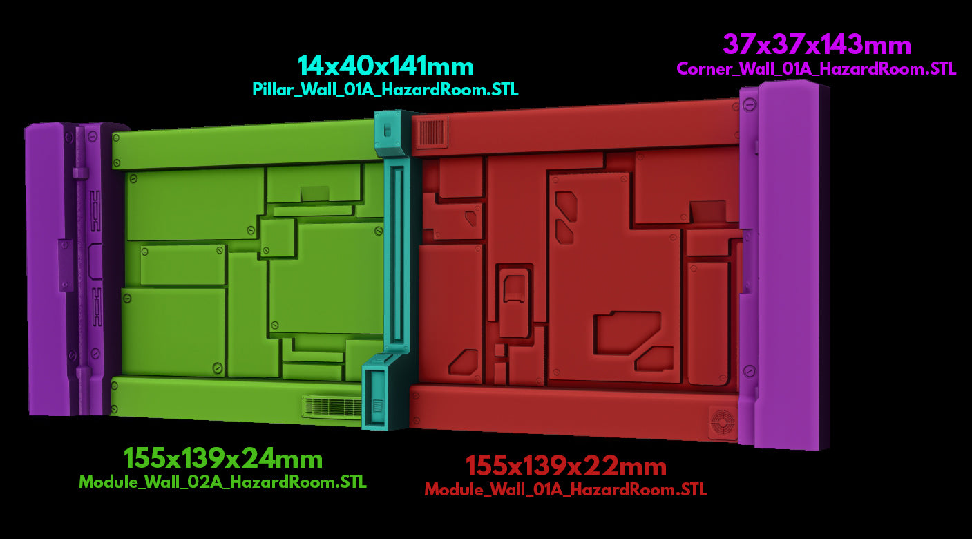 Wall Modules – 🏅 EboraMiniatures