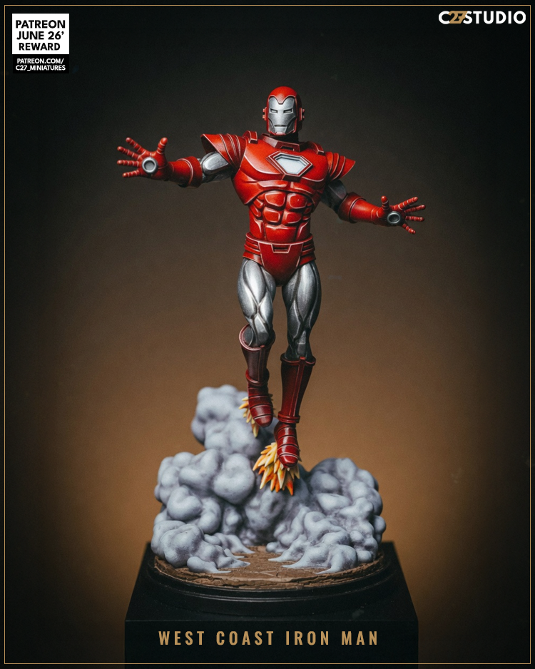 West Coast Avengers Iron Man FanArt