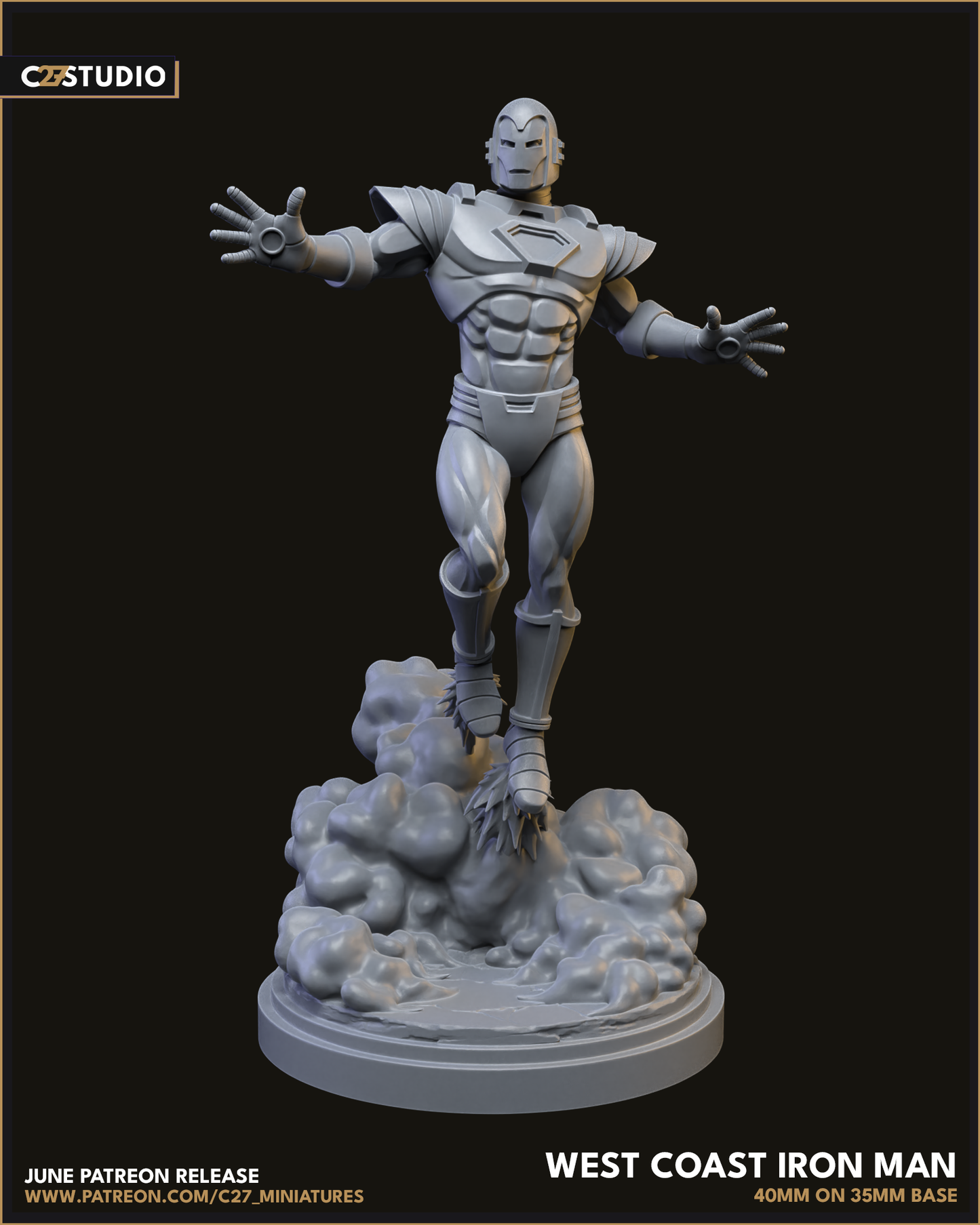 West Coast Avengers Iron Man FanArt