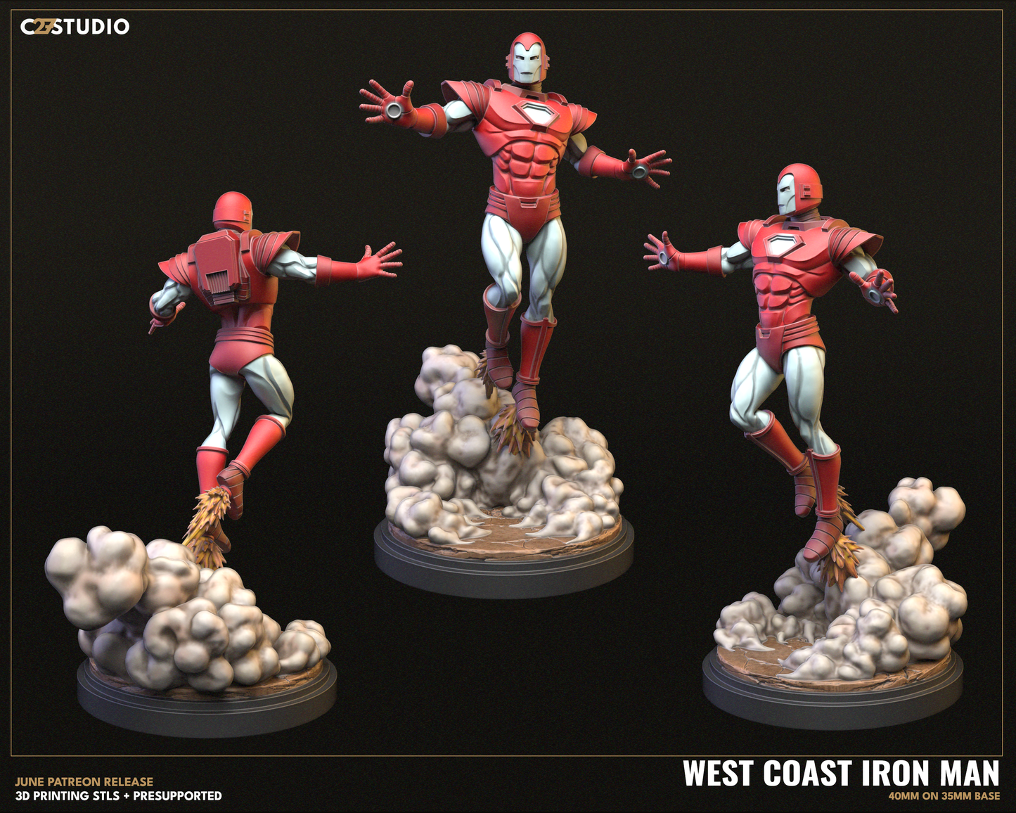 West Coast Avengers Iron Man FanArt