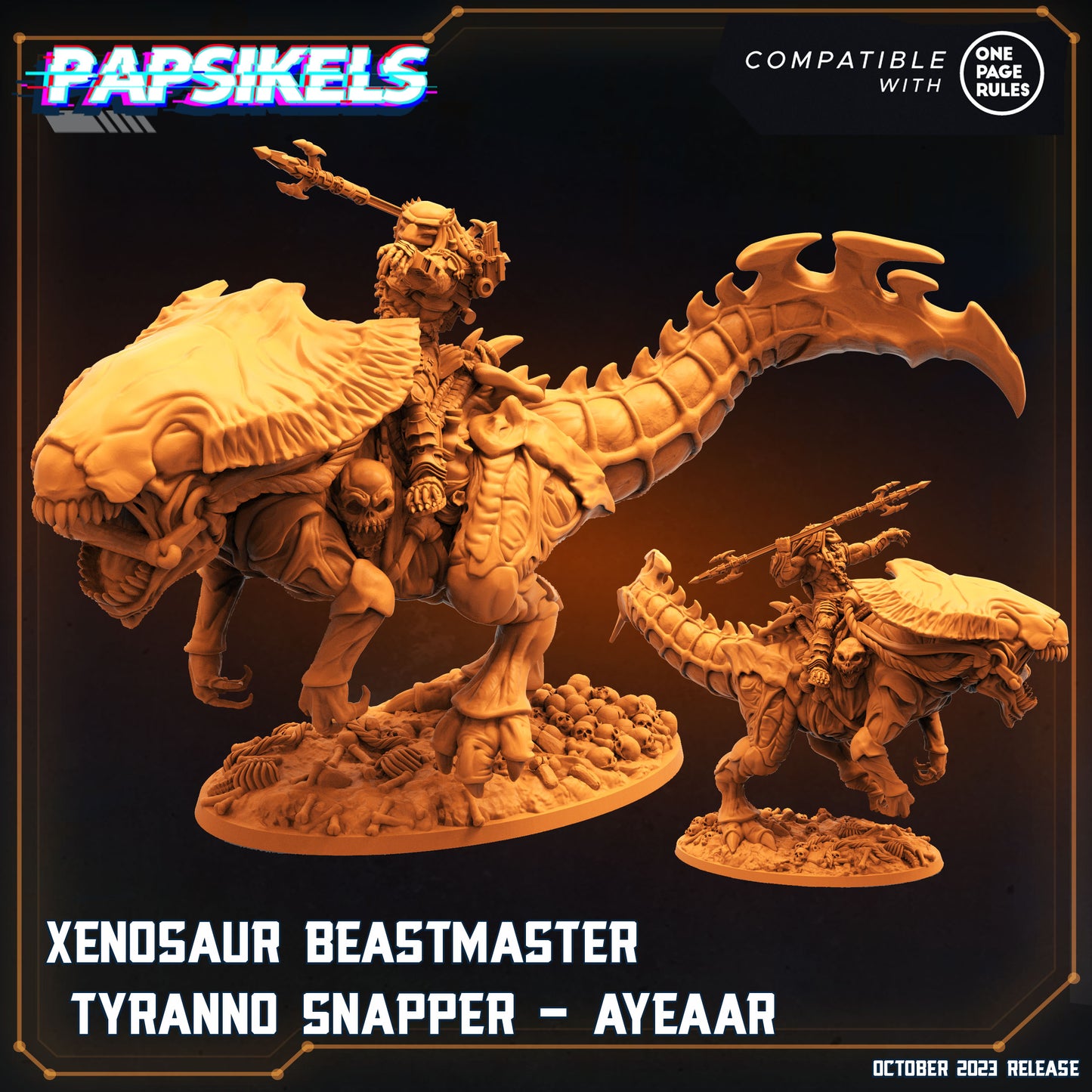 Xenosaur Rider (3 variants)