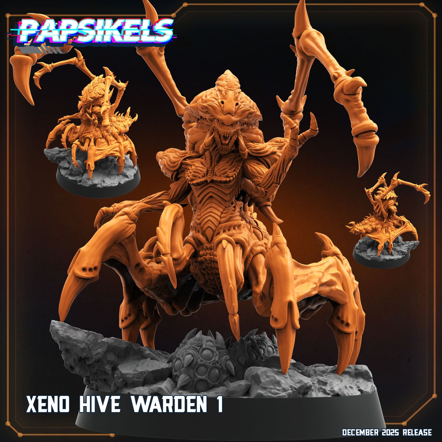 Xeno Hive Warden (3 variantes)