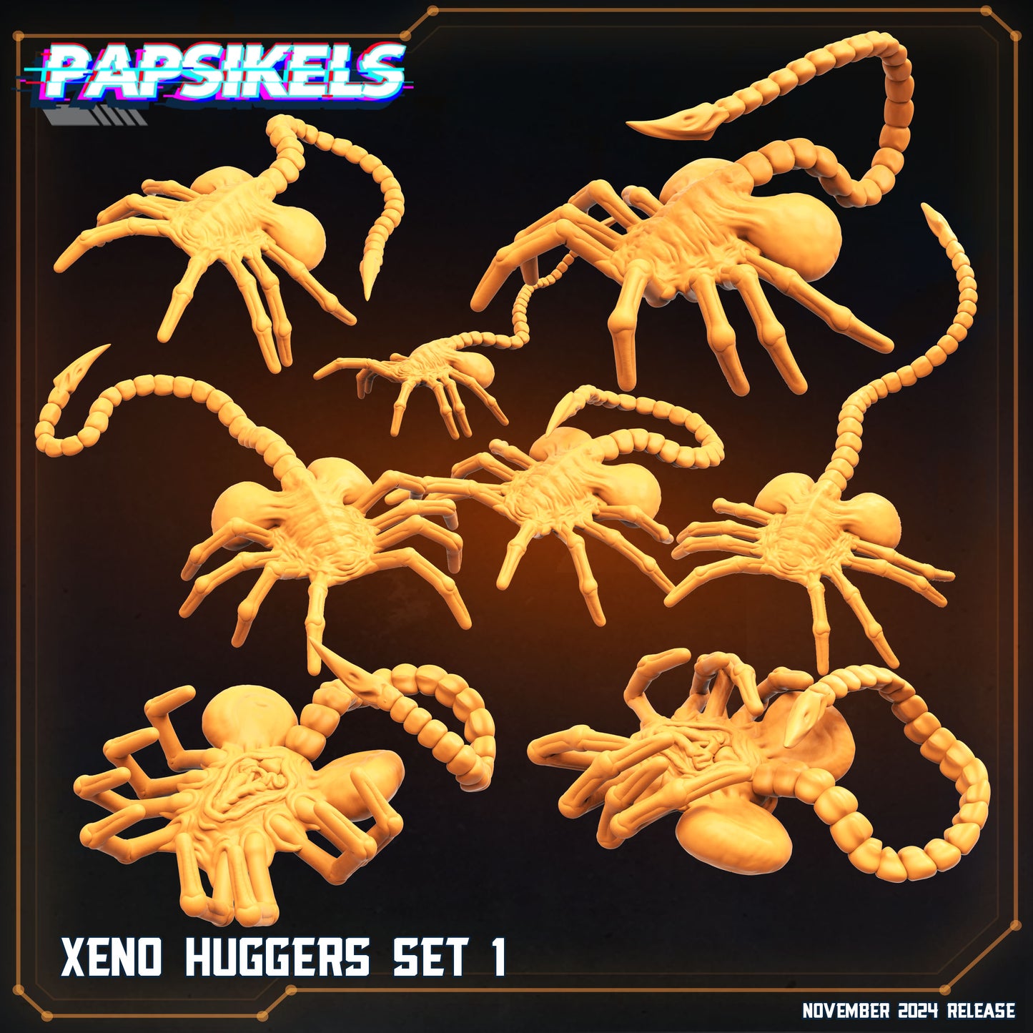 Xeno Huggers (8 modelos)