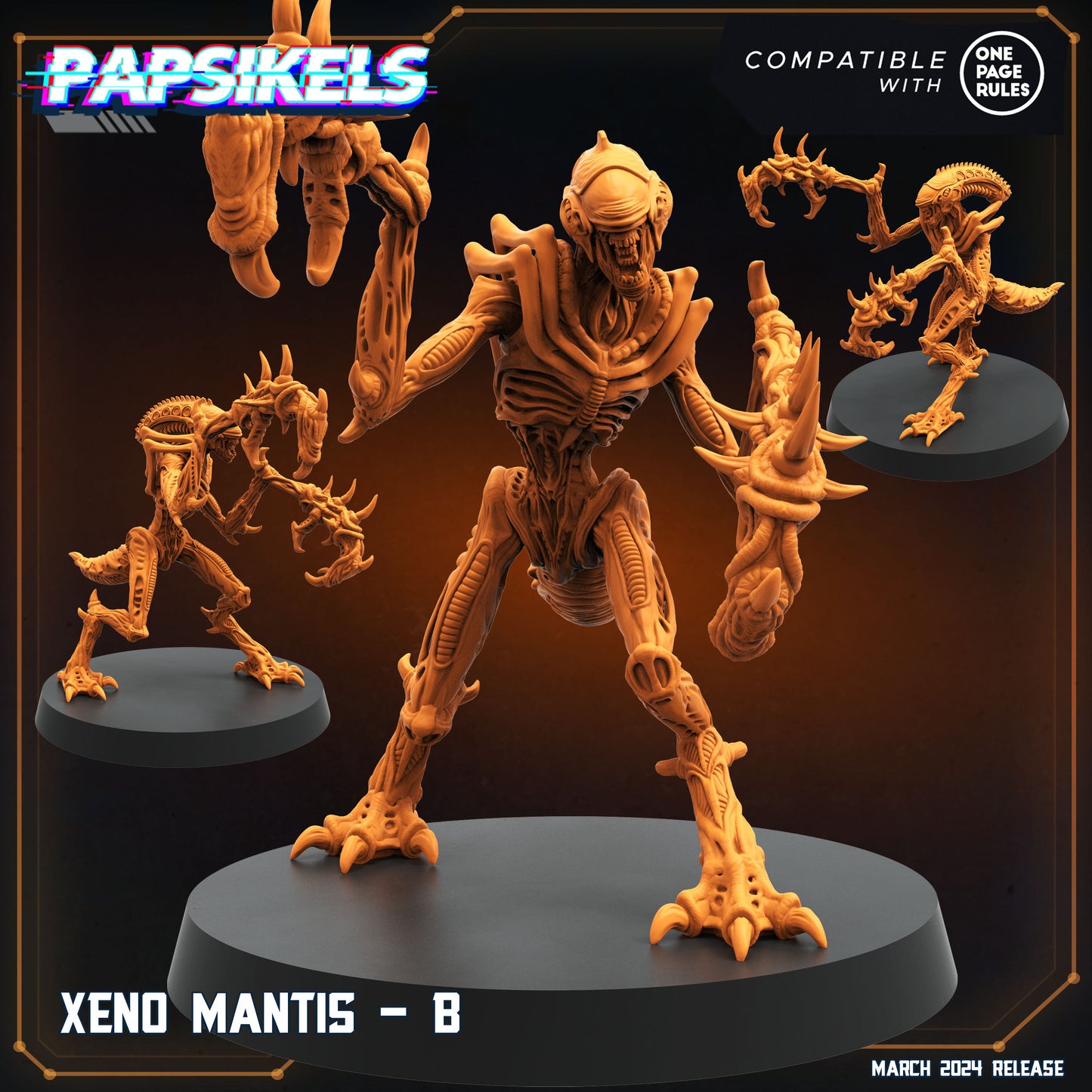 Xeno Mantis (5 variants)