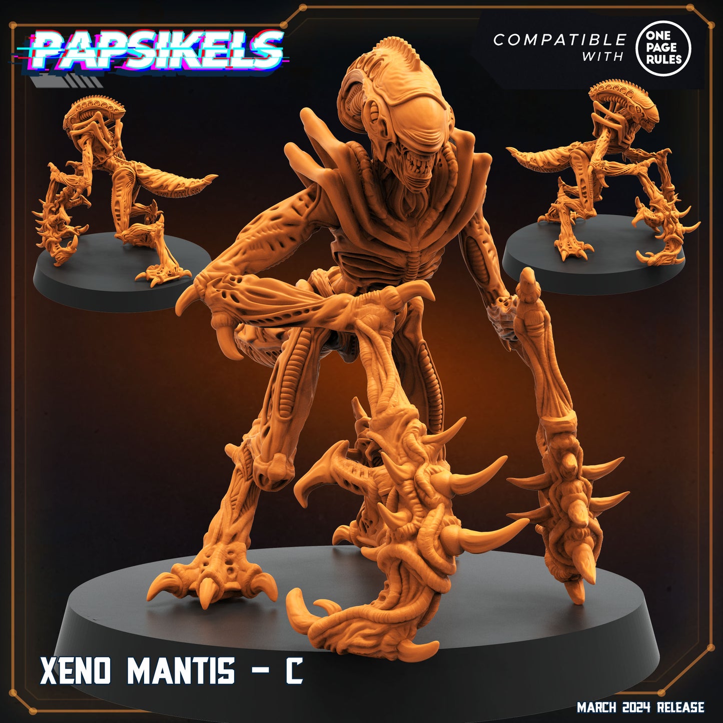 Xeno Mantis (5 variants)