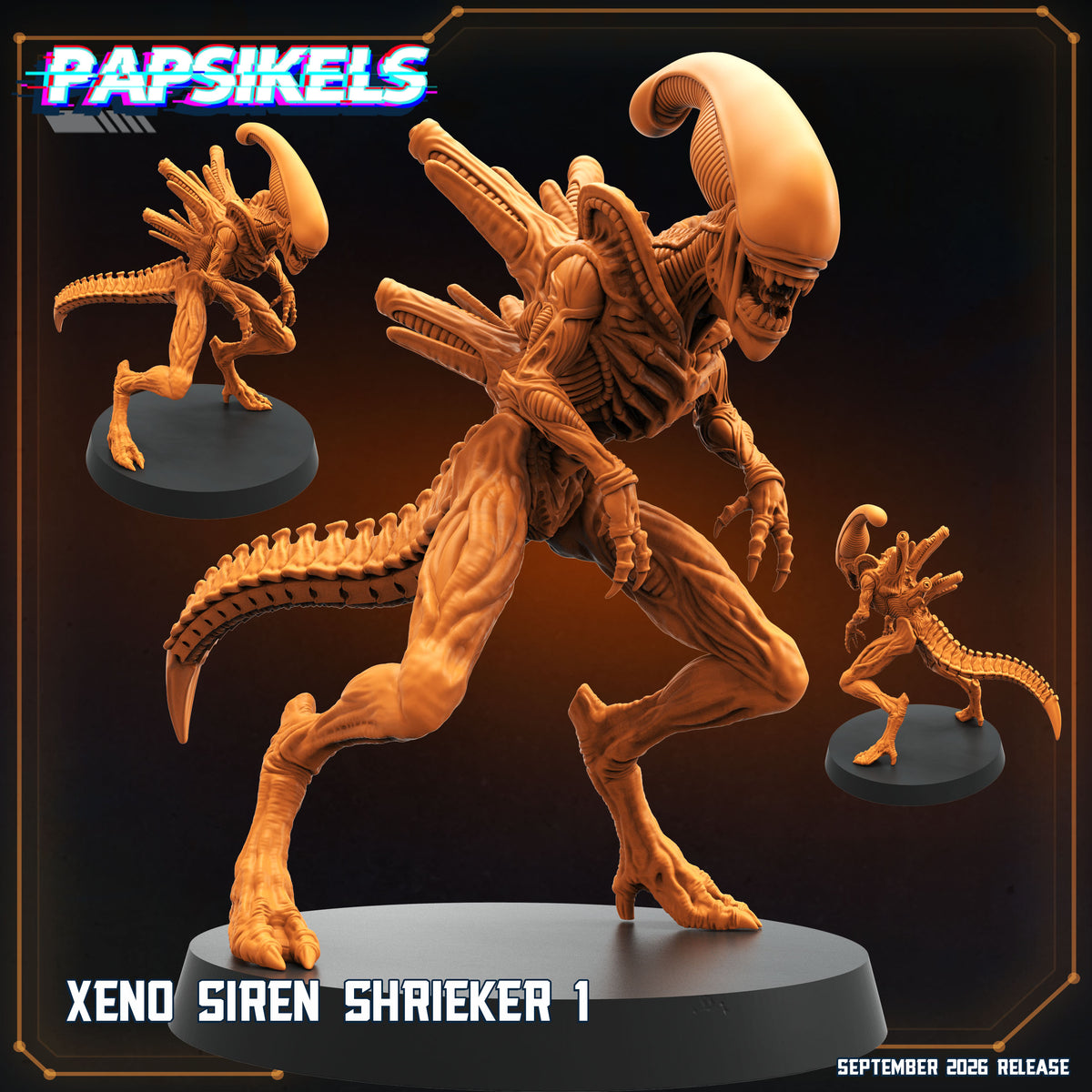 Xeno Siren Shrieker (5 modelos)