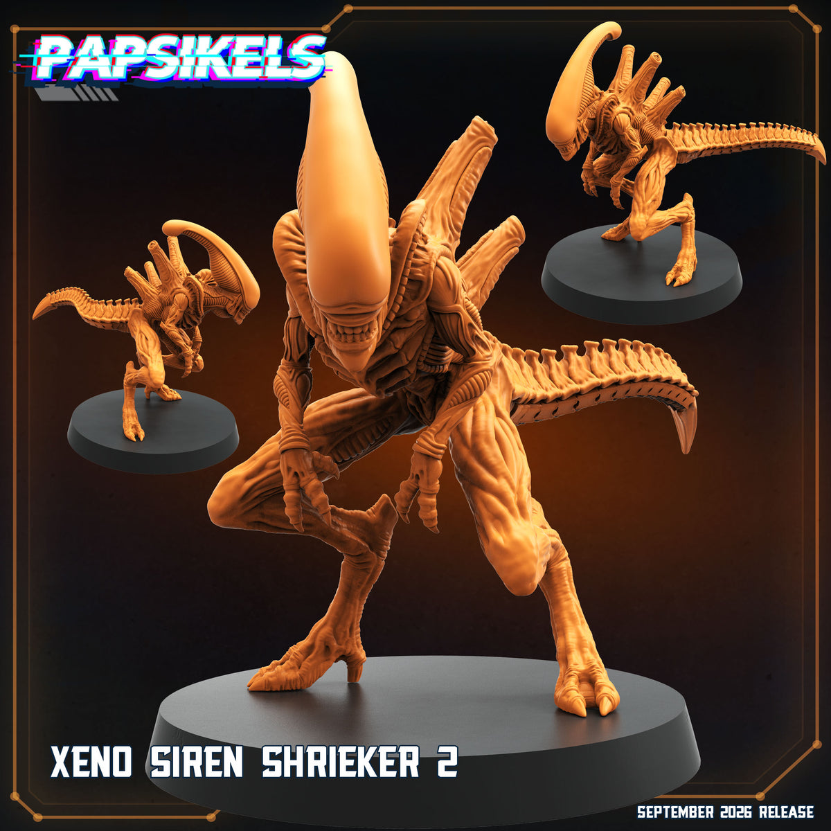 Xeno Siren Shrieker (5 modelos)
