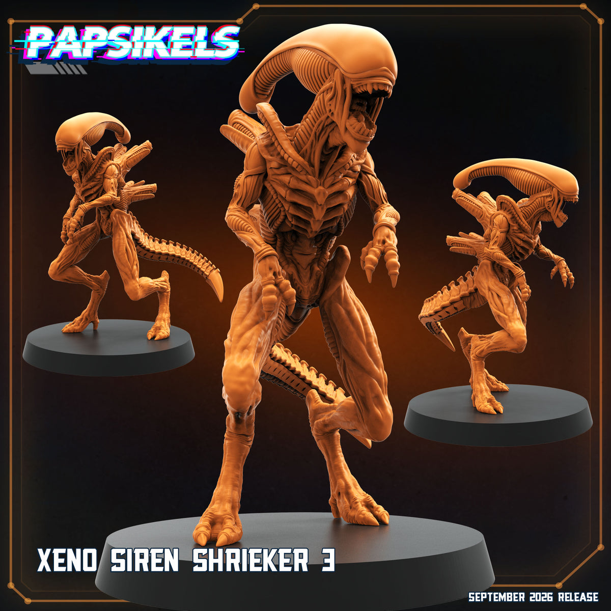 Xeno Siren Shrieker (5 modelos)