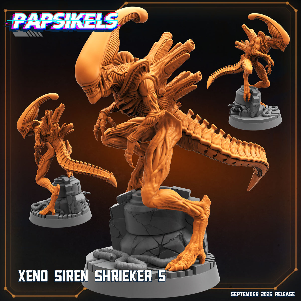 Xeno Siren Shrieker (5 modelos)