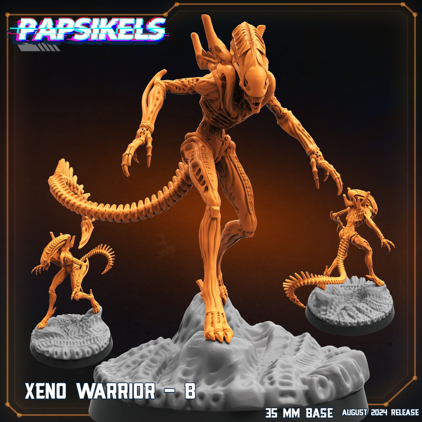 Xeno-Krieger (5 Modelle)