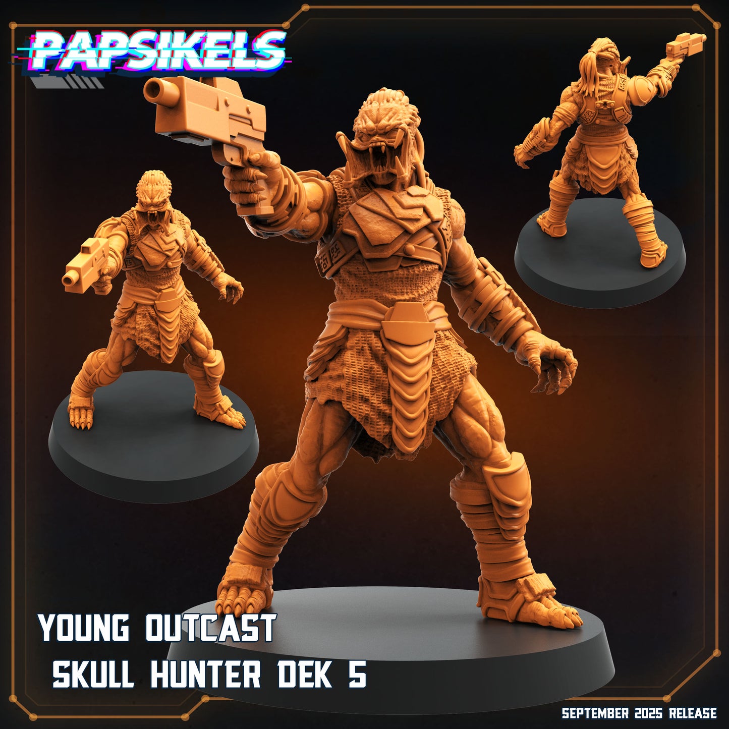 Young Outcast Skull Hunter Dek (6 modelos)