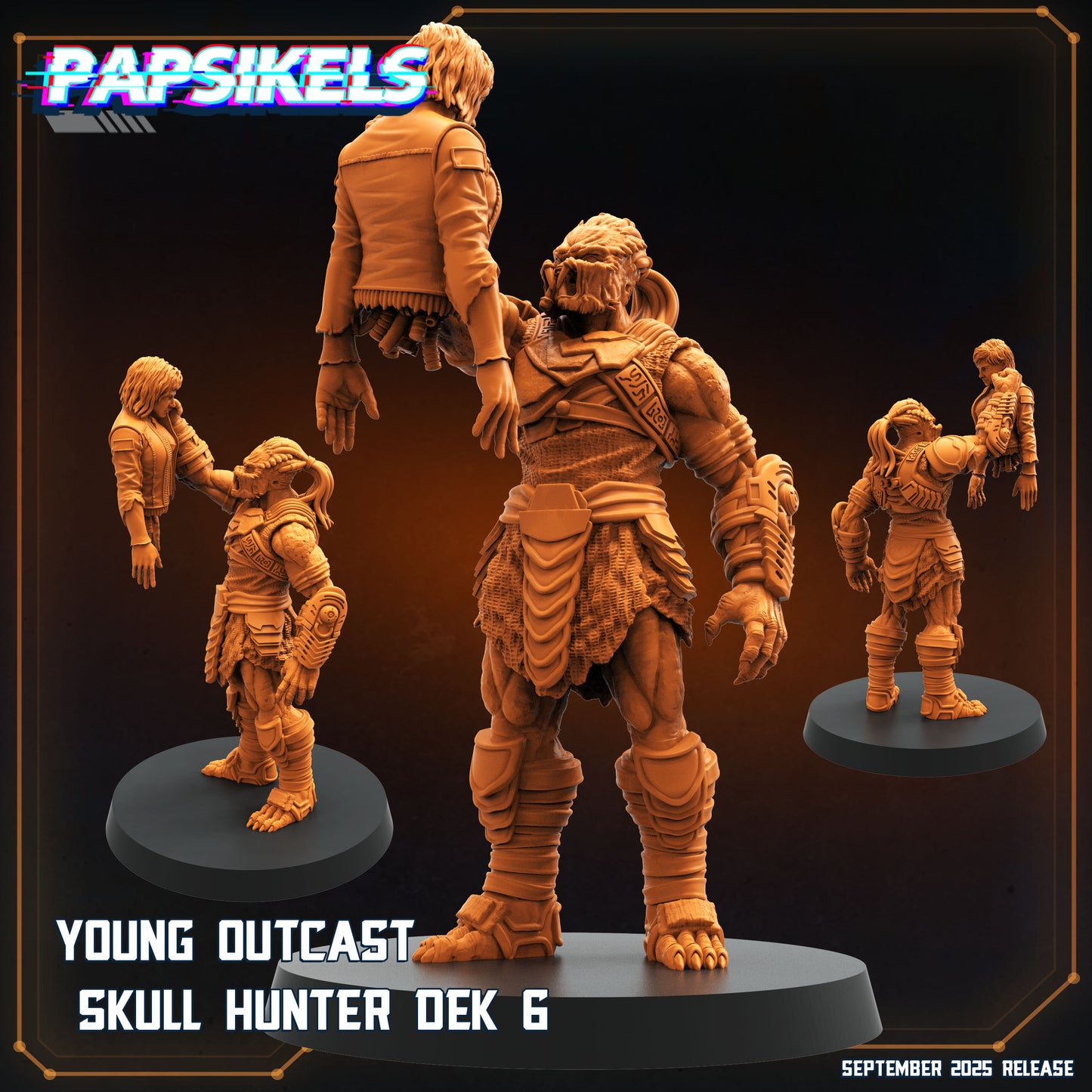 Young Outcast Skull Hunter Dek (6 modelos)