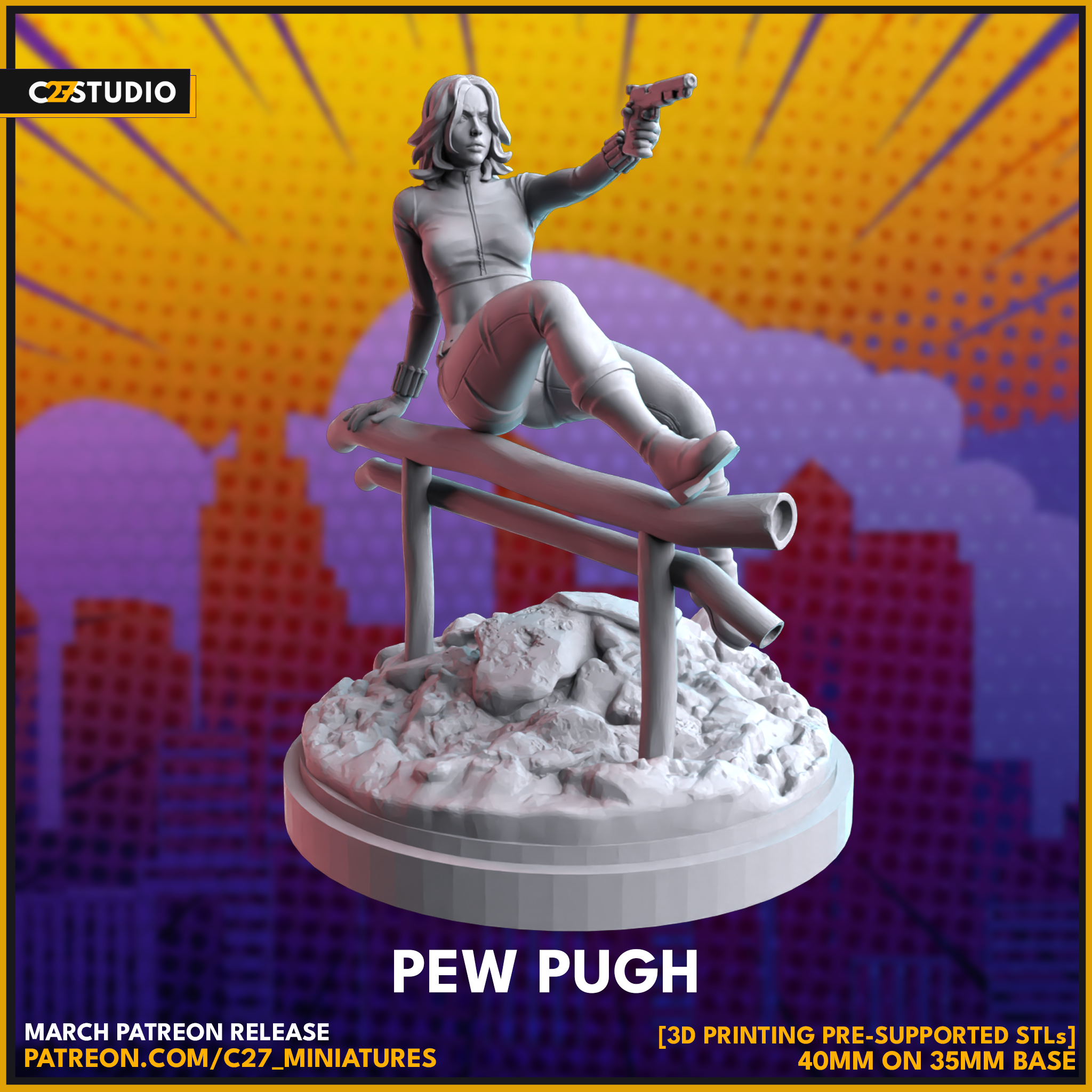 Pew Pugh – 🏅 EboraMiniatures