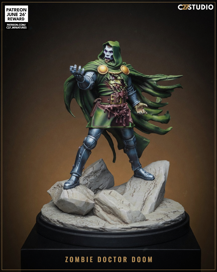 Zombie Doctor Doom FanArt