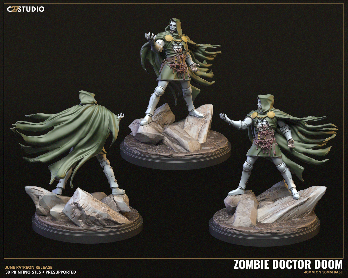 Zombie Doctor Doom FanArt