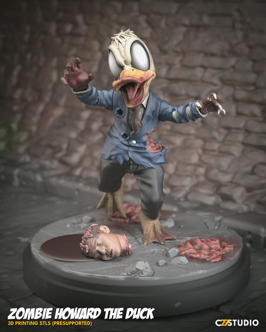 Zombie Howard the Duck FanArt