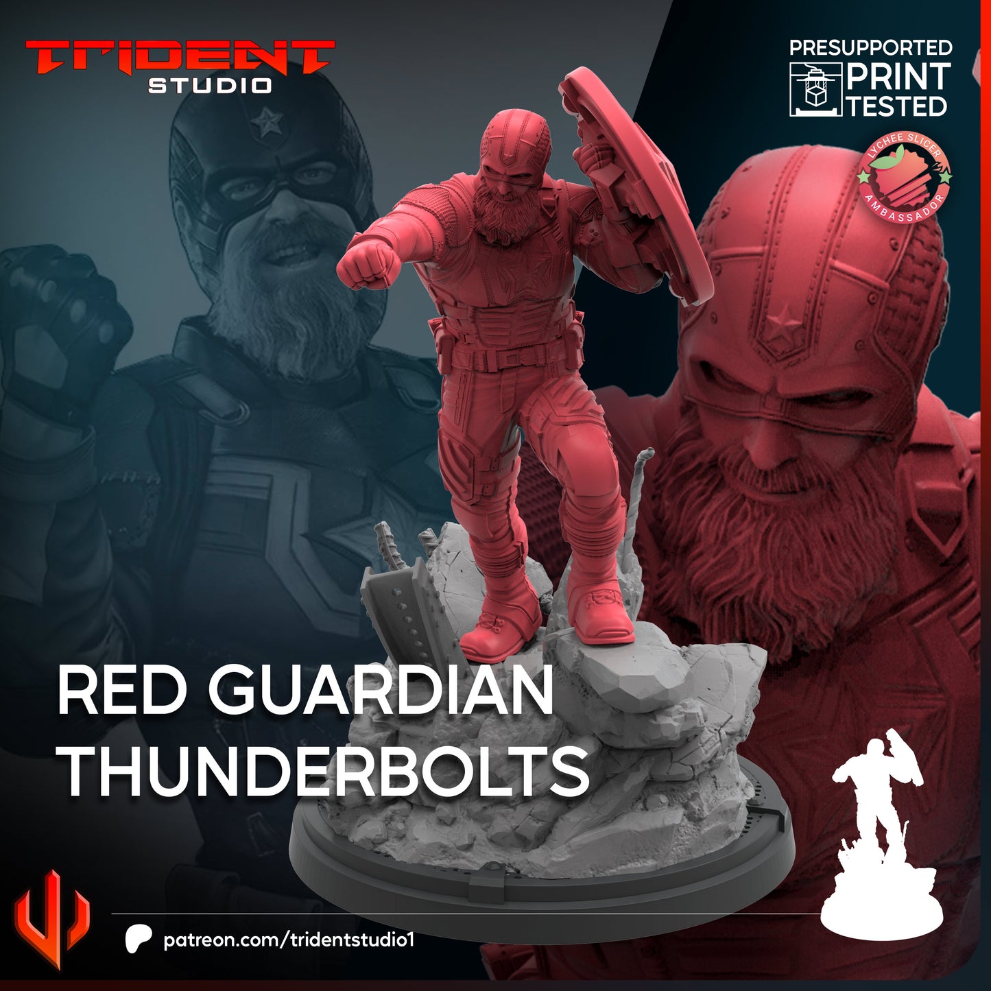 Red guardian Thunderbolts FanArt