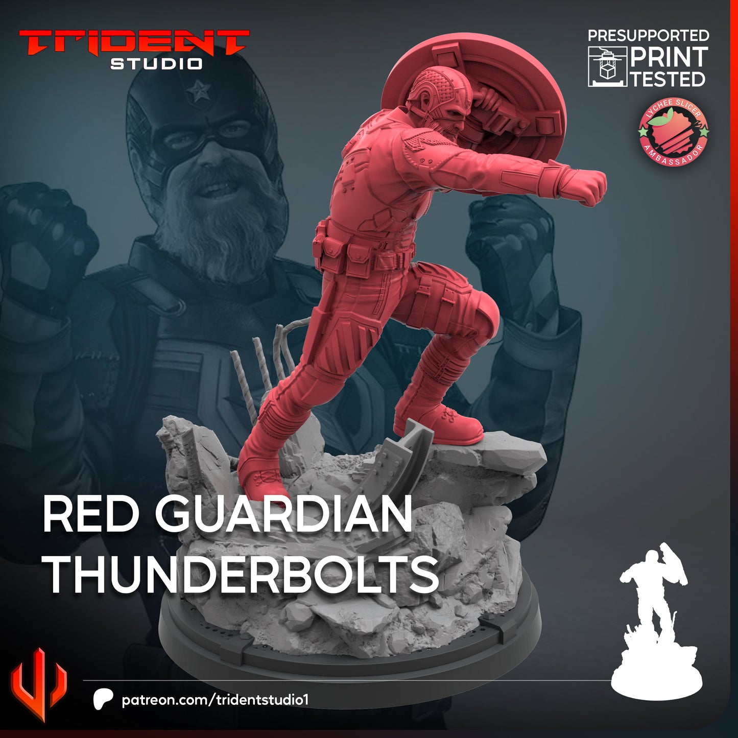 Red guardian Thunderbolts FanArt