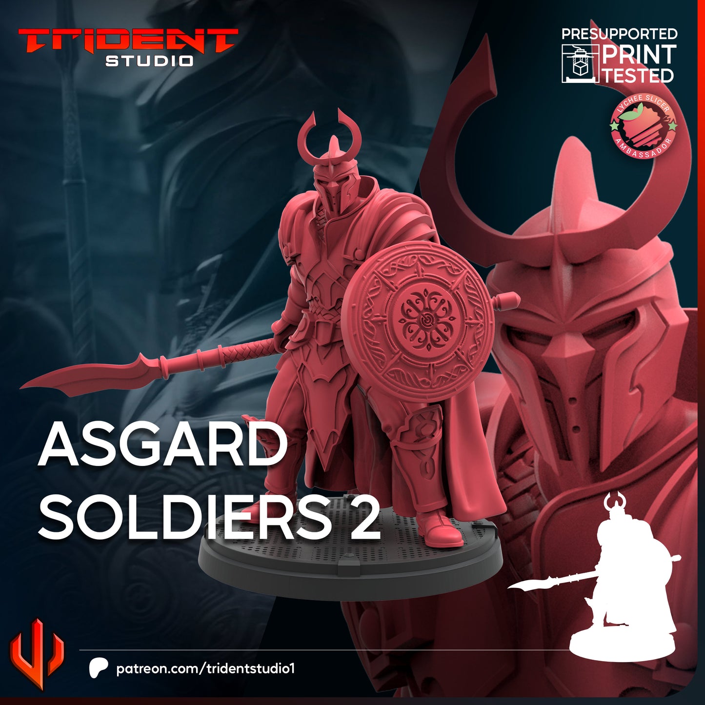 Asgardian Spear Knight (4 modelos)