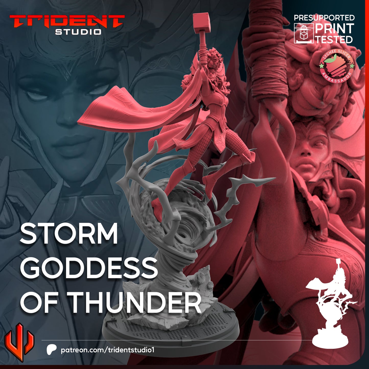 Storm Goddess of Thunder Rivals FanArt