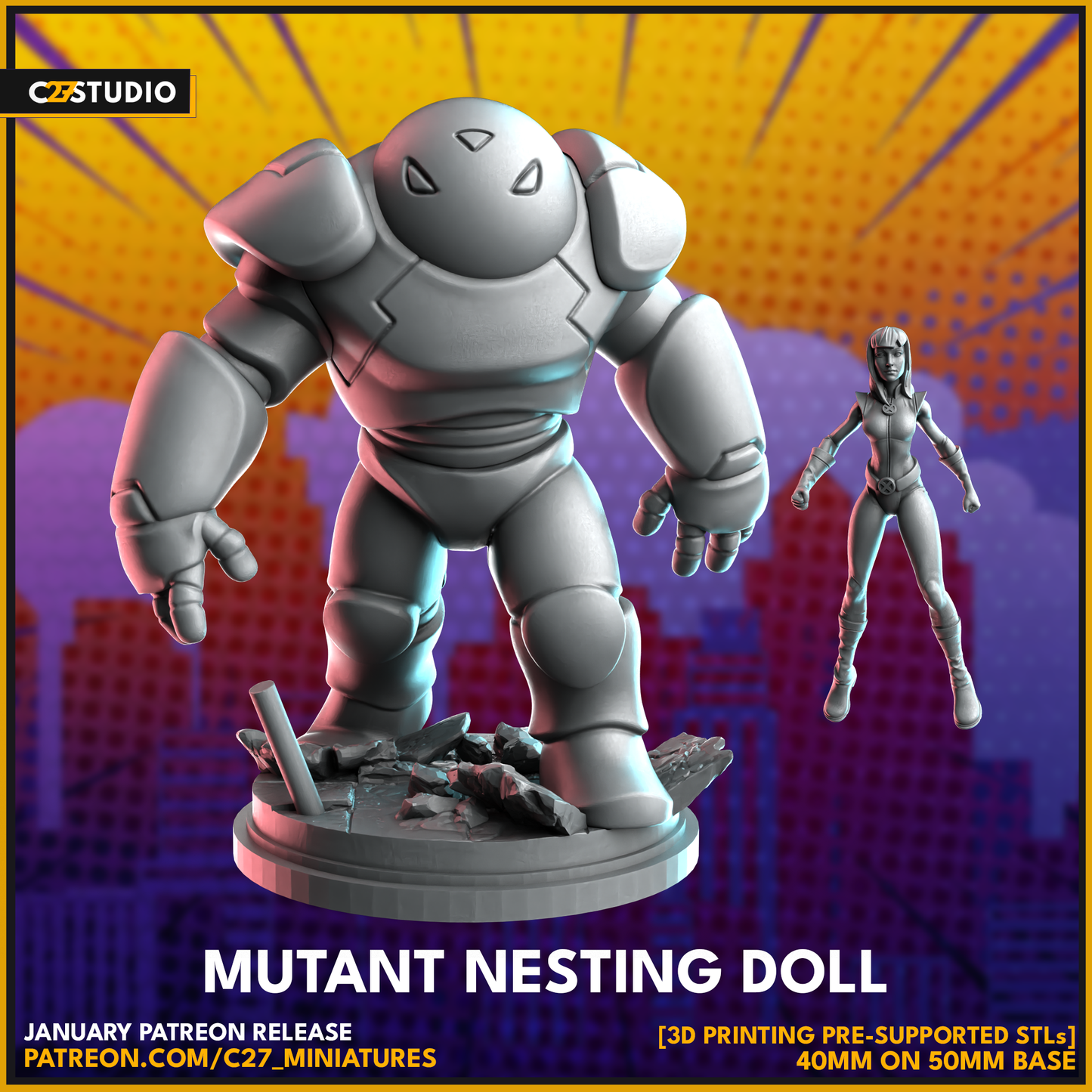 Mutant Nesting Doll