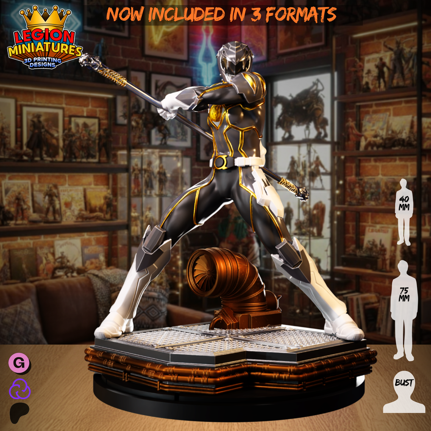 Fanart zum Schwarzen Ranger