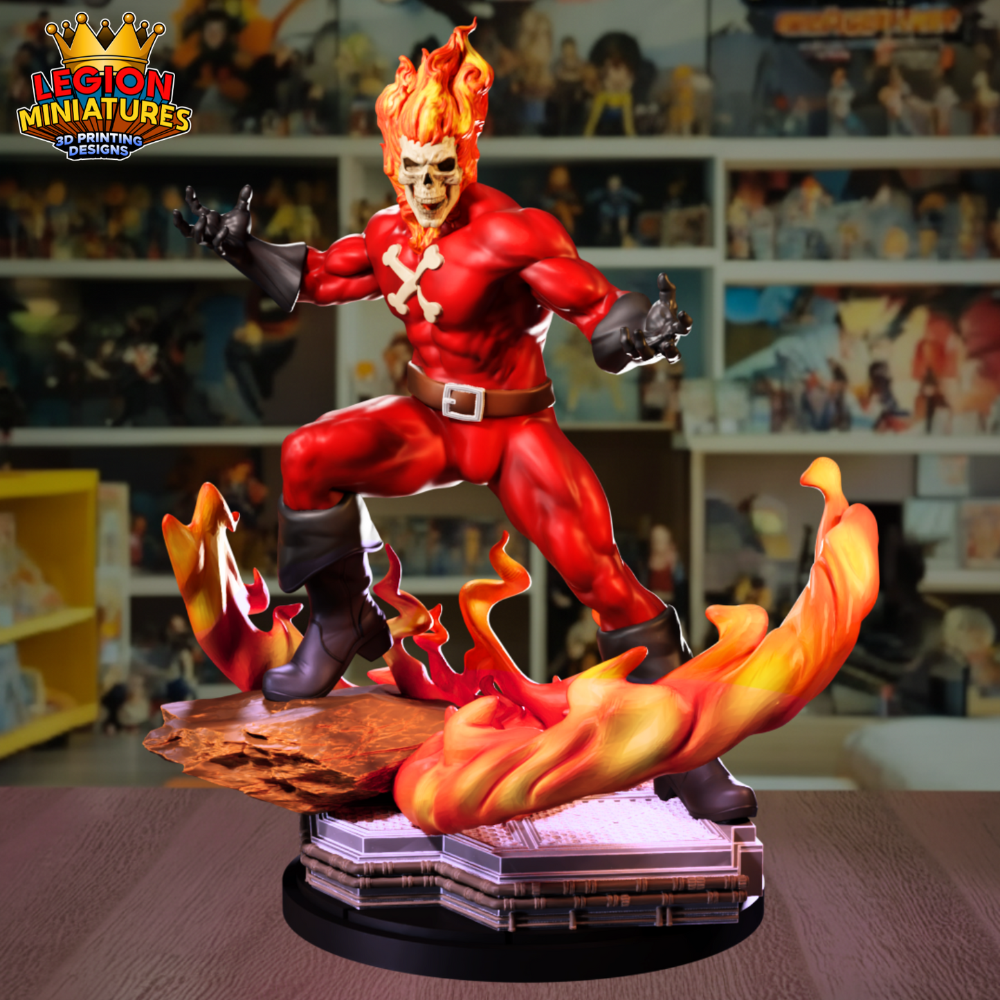 Blazing Skull FanArt