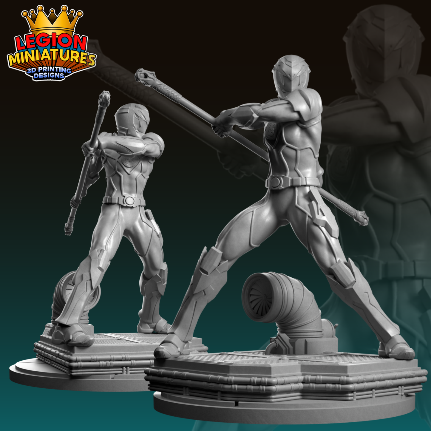 Fanart zum Schwarzen Ranger