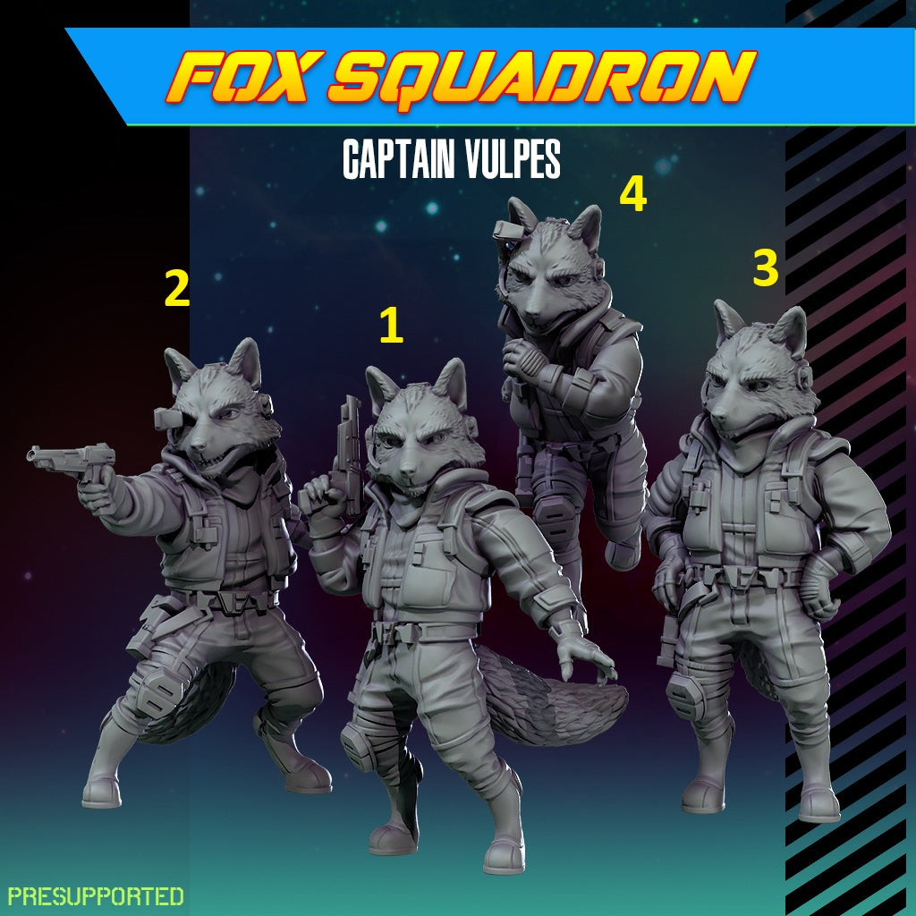 Fox Squadron-Captain Vulpes