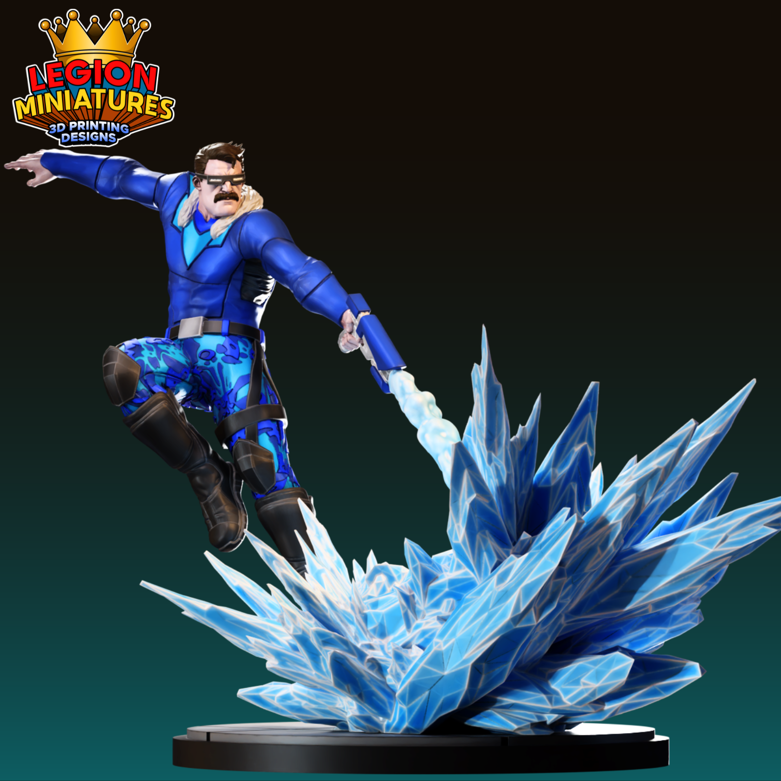 Absolute Captain Cold FanArt – 🏅 EboraMiniatures