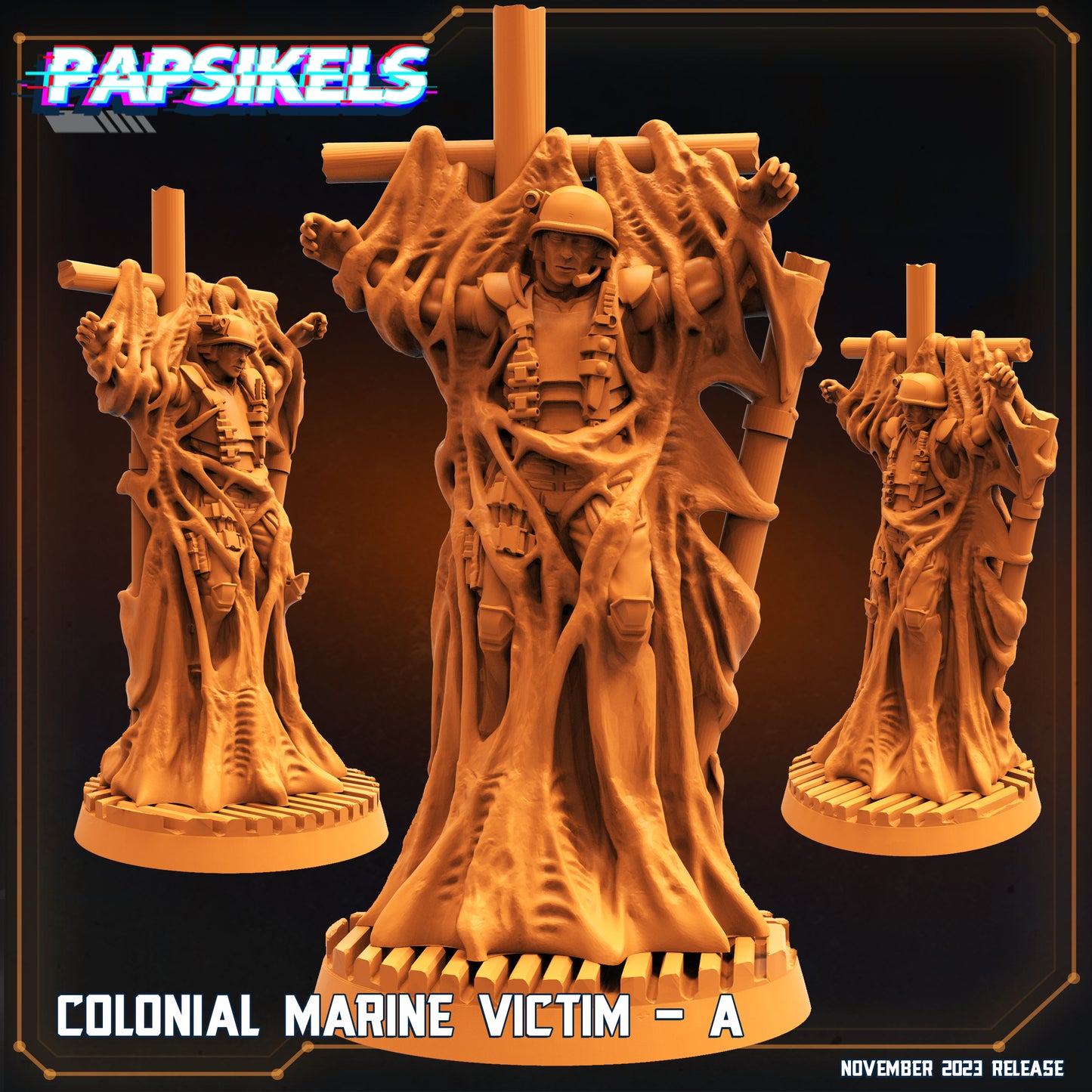 Colonial Marine Victim (4 models)